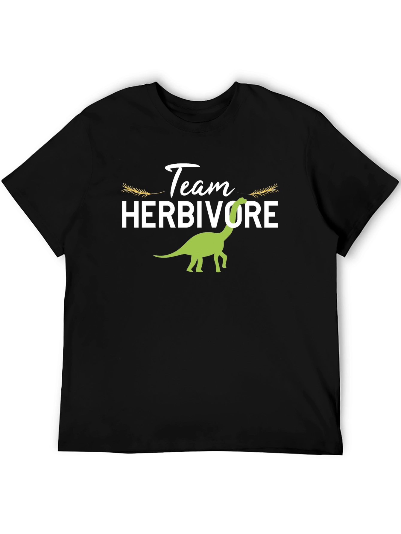 Team Herbivore T-Shirt - Vegetarian Dinosaur Tee