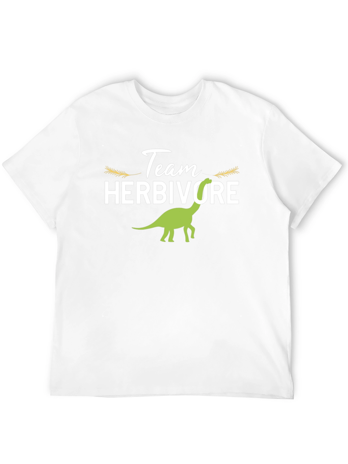 Team Herbivore T-Shirt - Vegetarian Dinosaur Tee