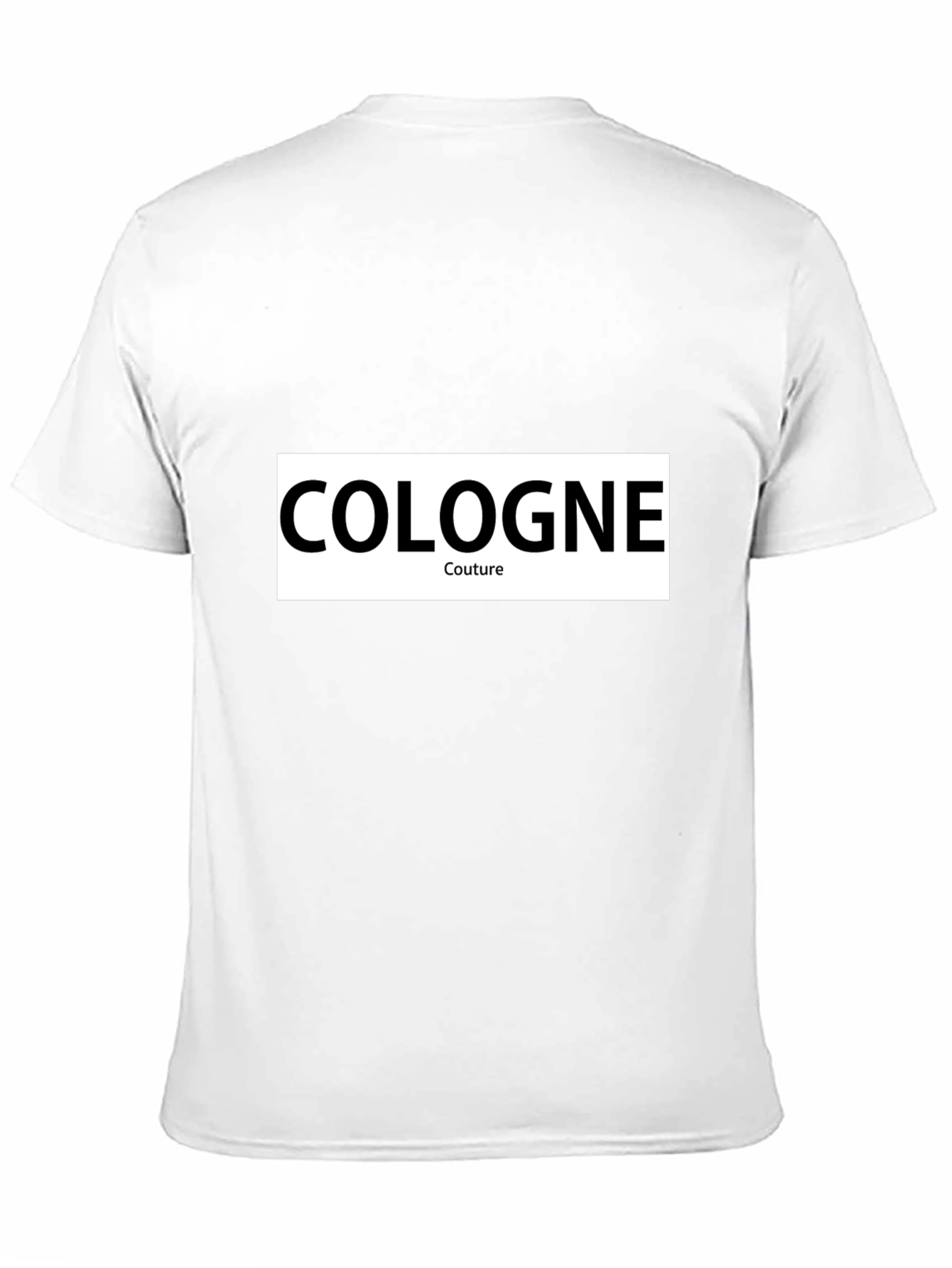 Cologne Couture Black Graphic Tee