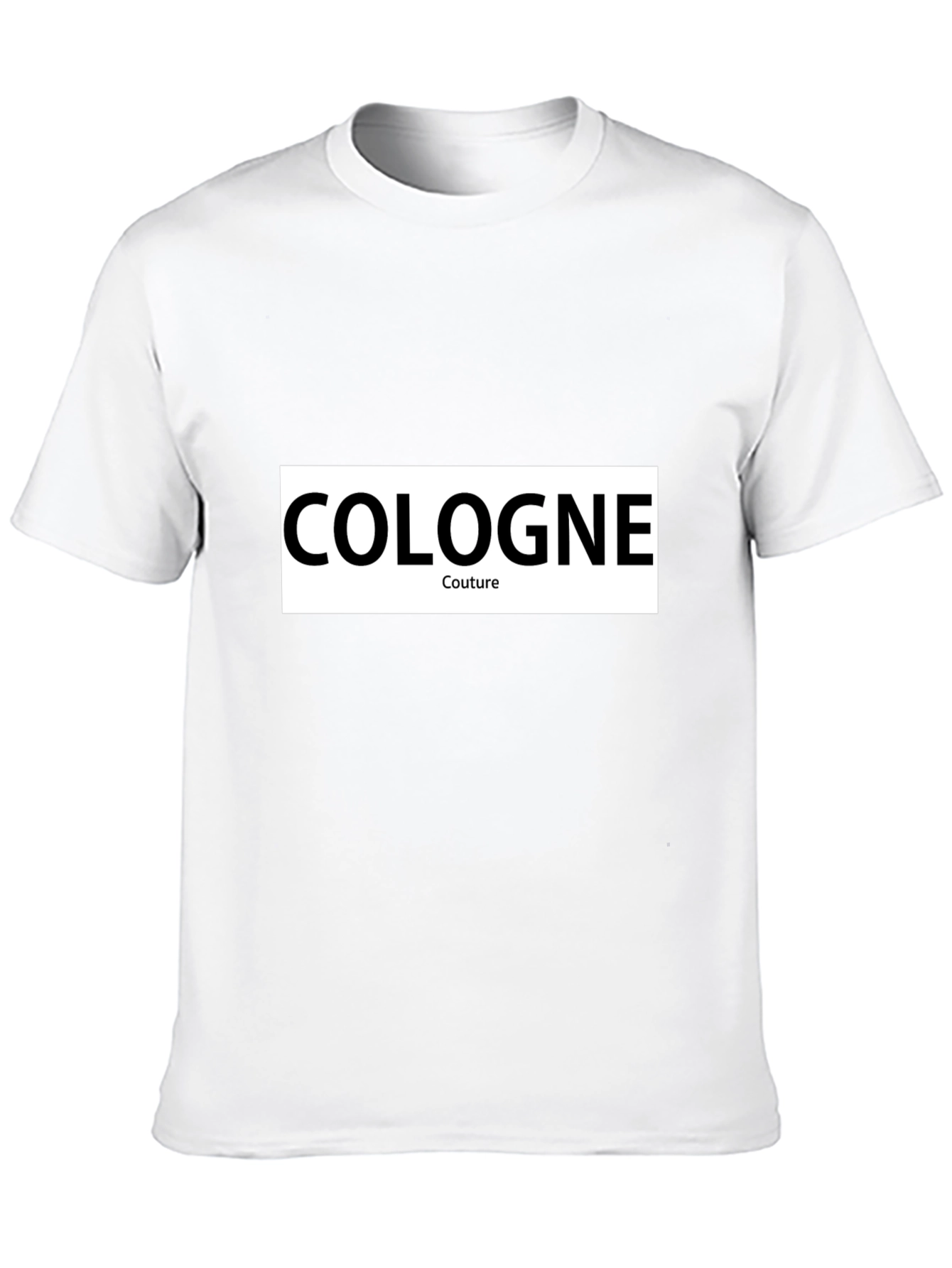 Cologne Couture Black Graphic Tee