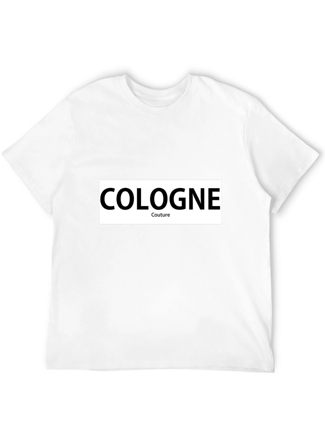 Cologne Couture Black Graphic Tee