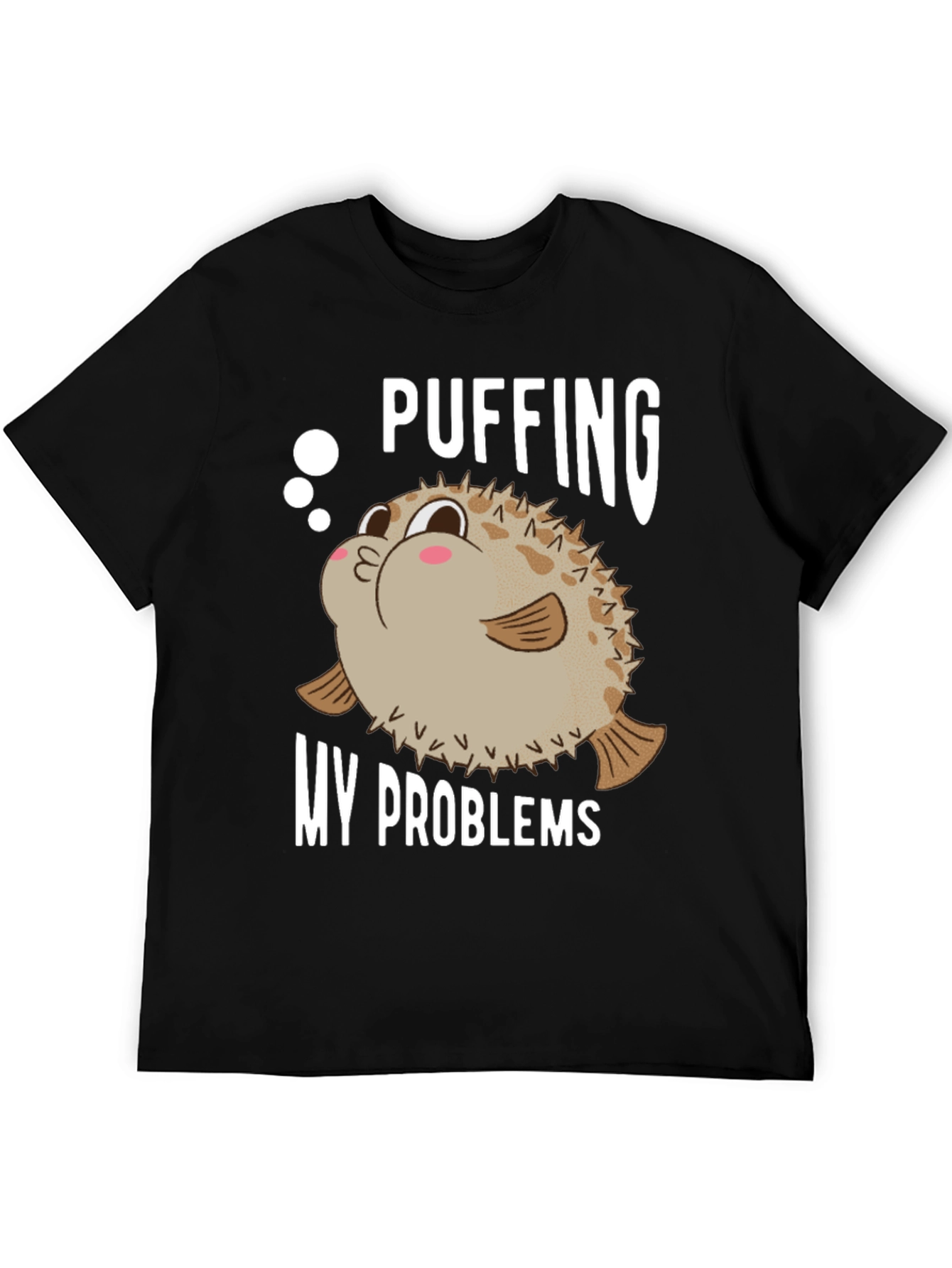 Pufferfish Problems Graphic T-Shirt