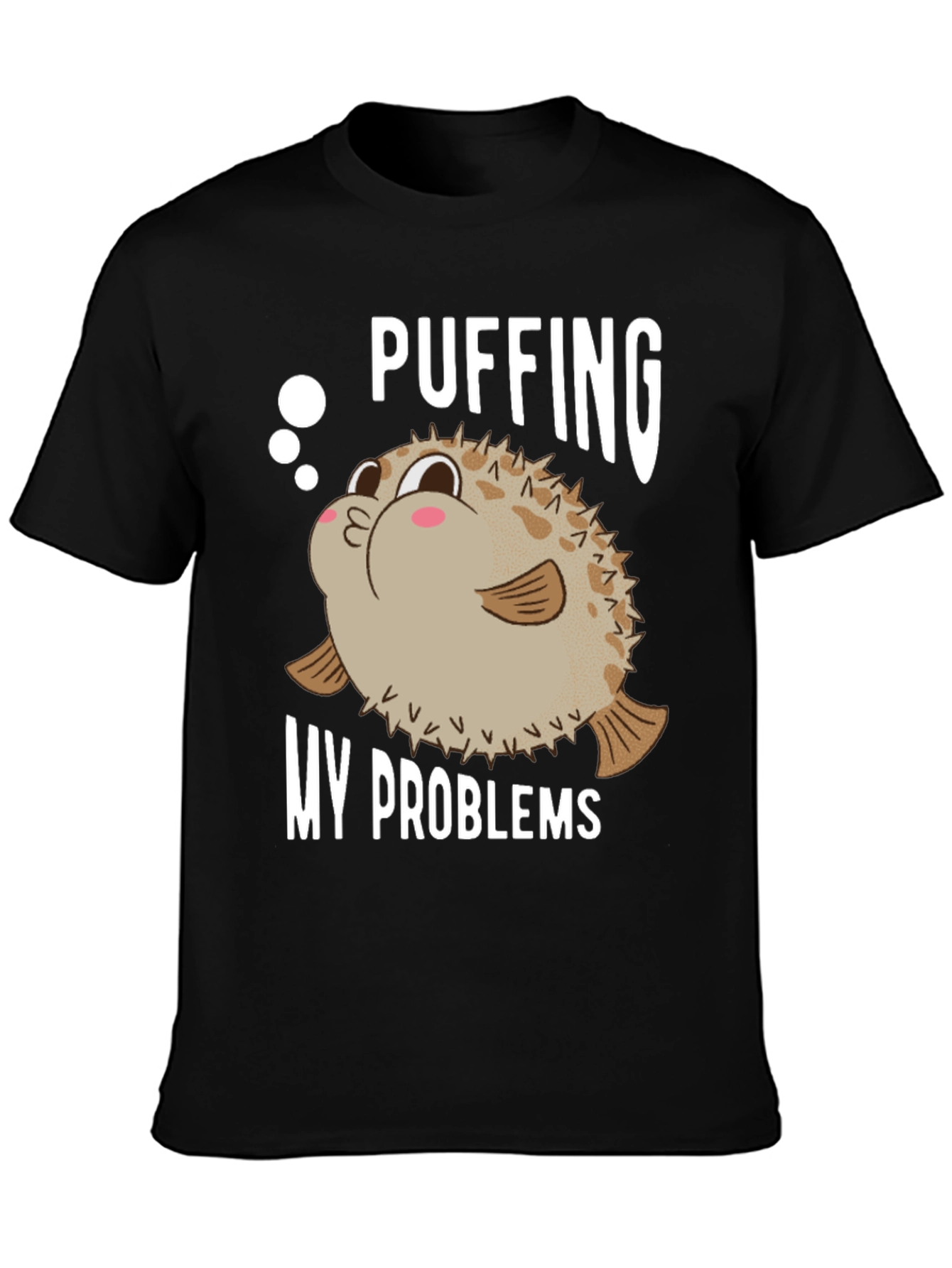 Pufferfish Problems Graphic T-Shirt