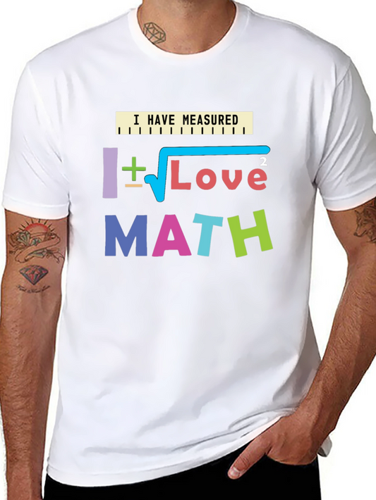 I Love Math T-Shirt