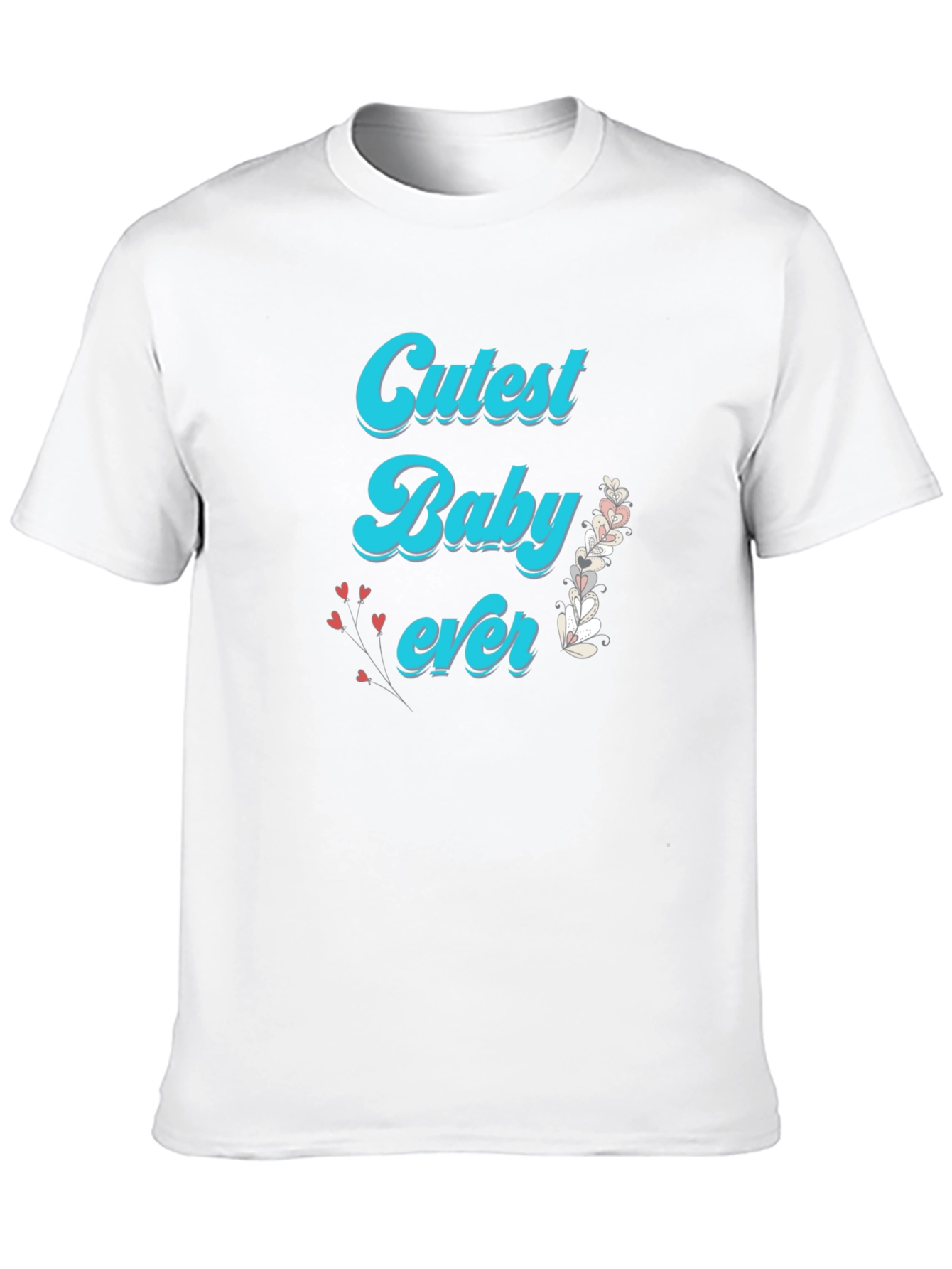 Cutest Baby Ever Black T-Shirt