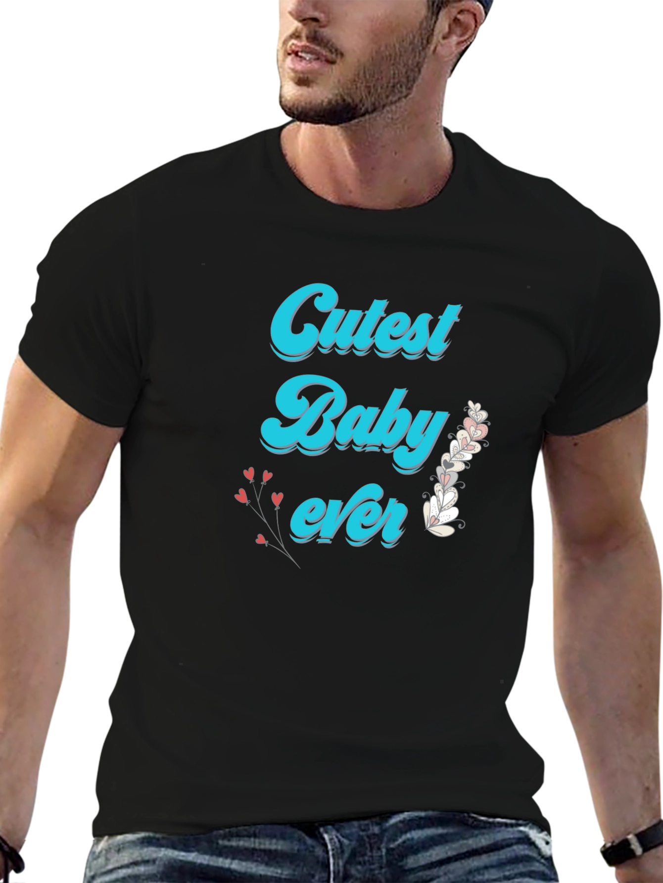 Cutest Baby Ever Black T-Shirt