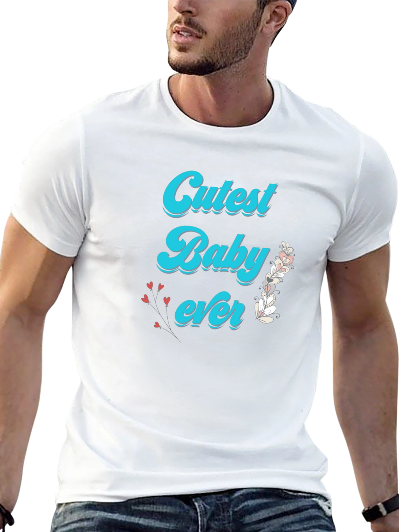 Cutest Baby Ever Black T-Shirt
