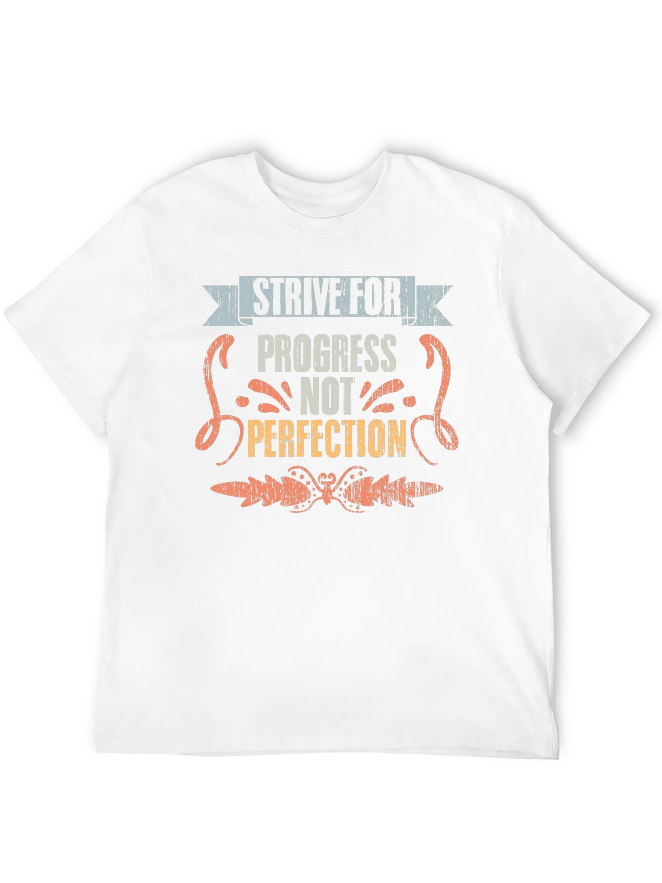 Strive For Progress Not Perfection Graphic Tee