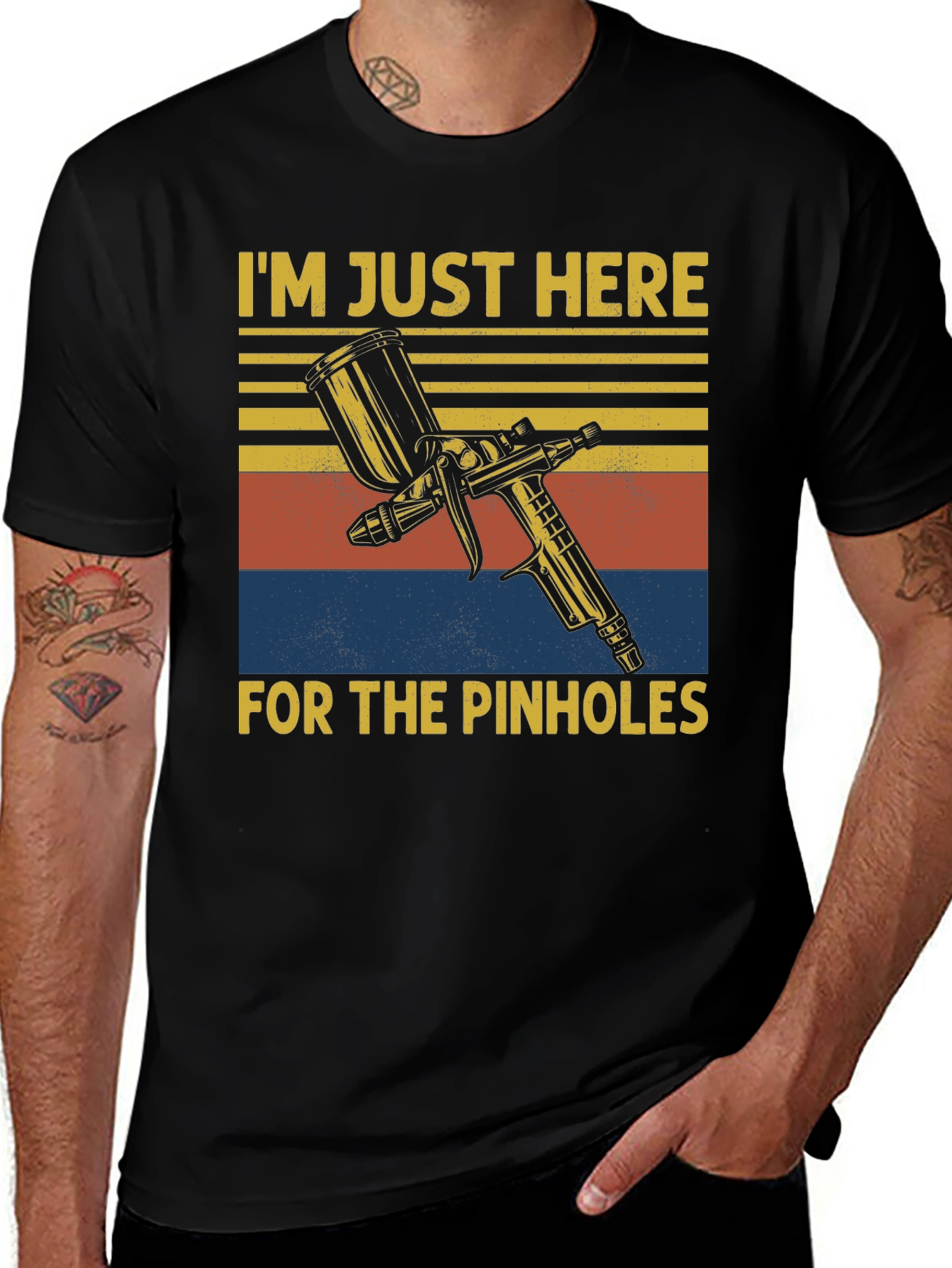 Im Just Here for the Pinholes T-Shirt