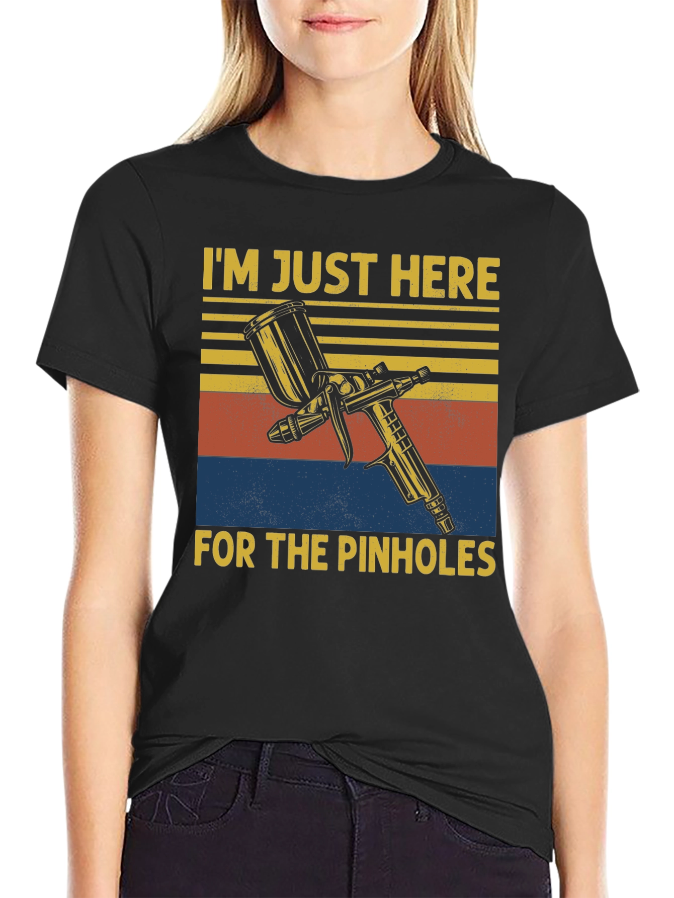 Im Just Here for the Pinholes T-Shirt