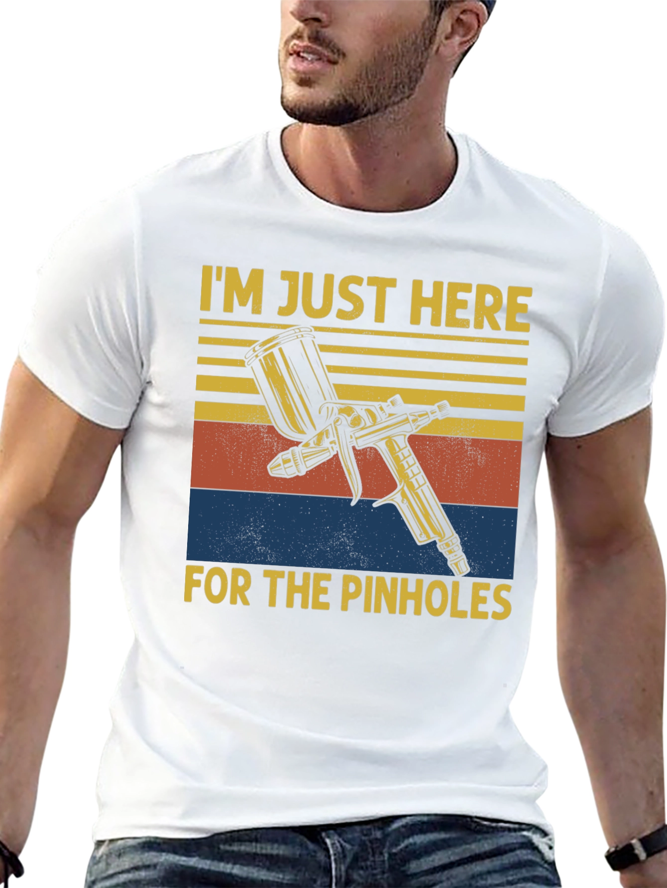 Im Just Here for the Pinholes T-Shirt