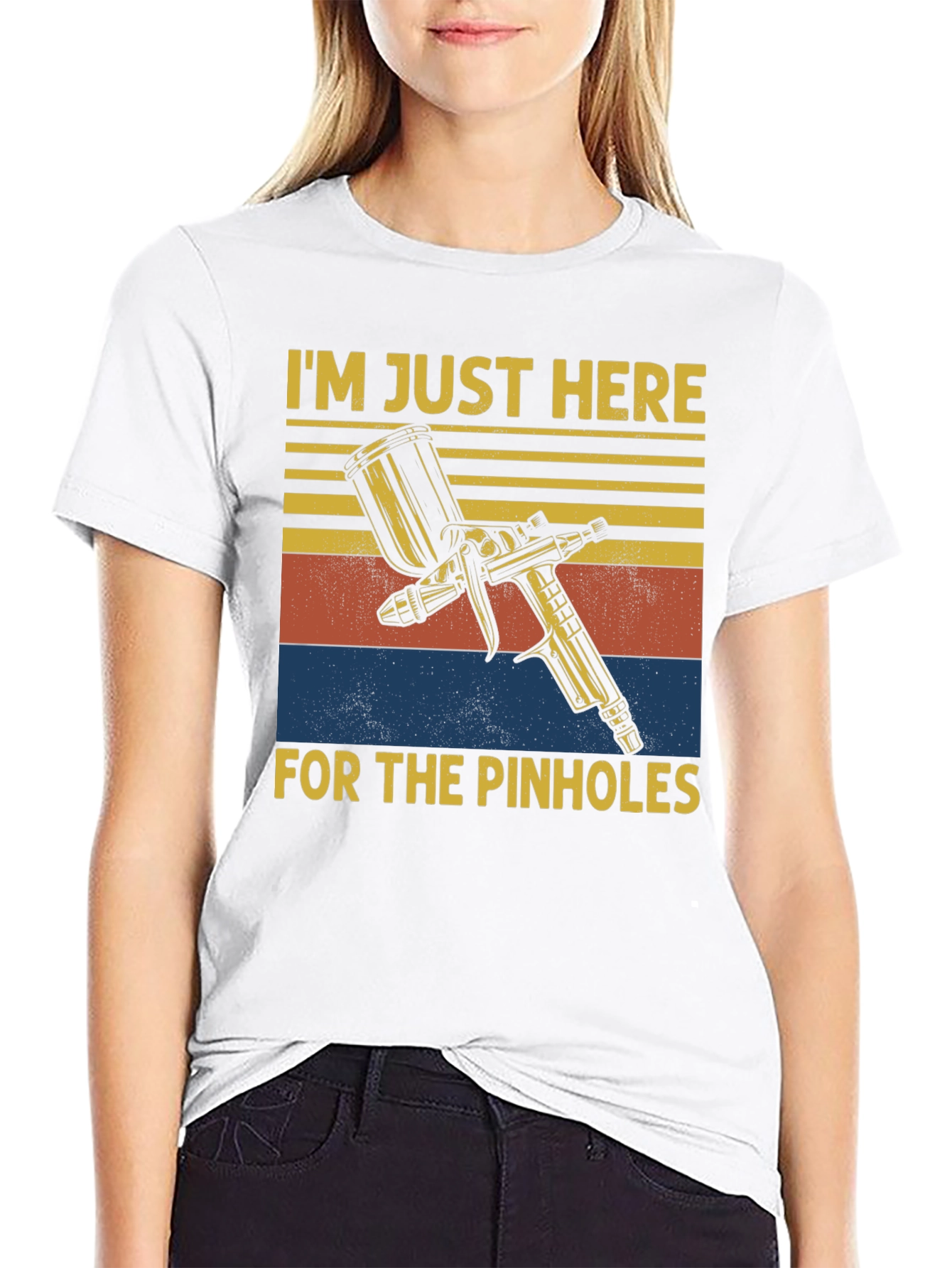 Im Just Here for the Pinholes T-Shirt