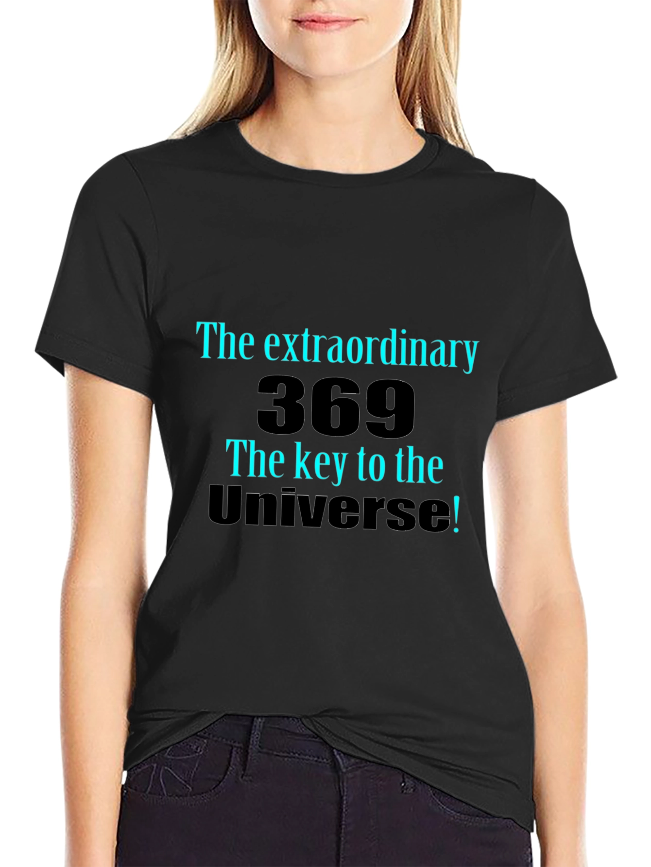 Extraordinary 369 Universe Black T-Shirt