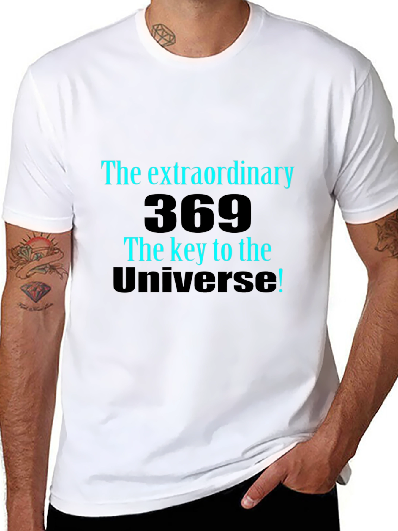 Extraordinary 369 Universe Black T-Shirt