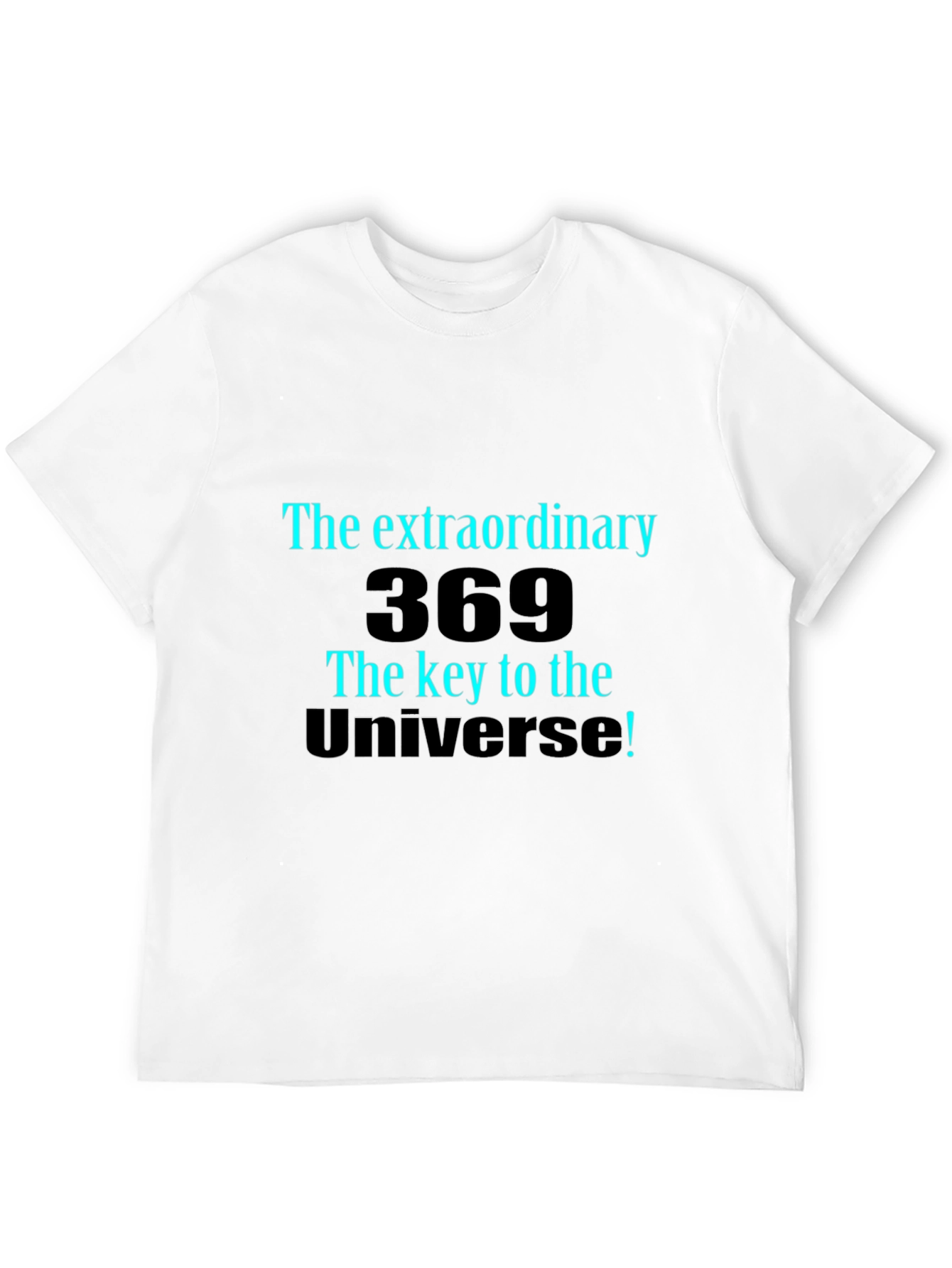 Extraordinary 369 Universe Black T-Shirt