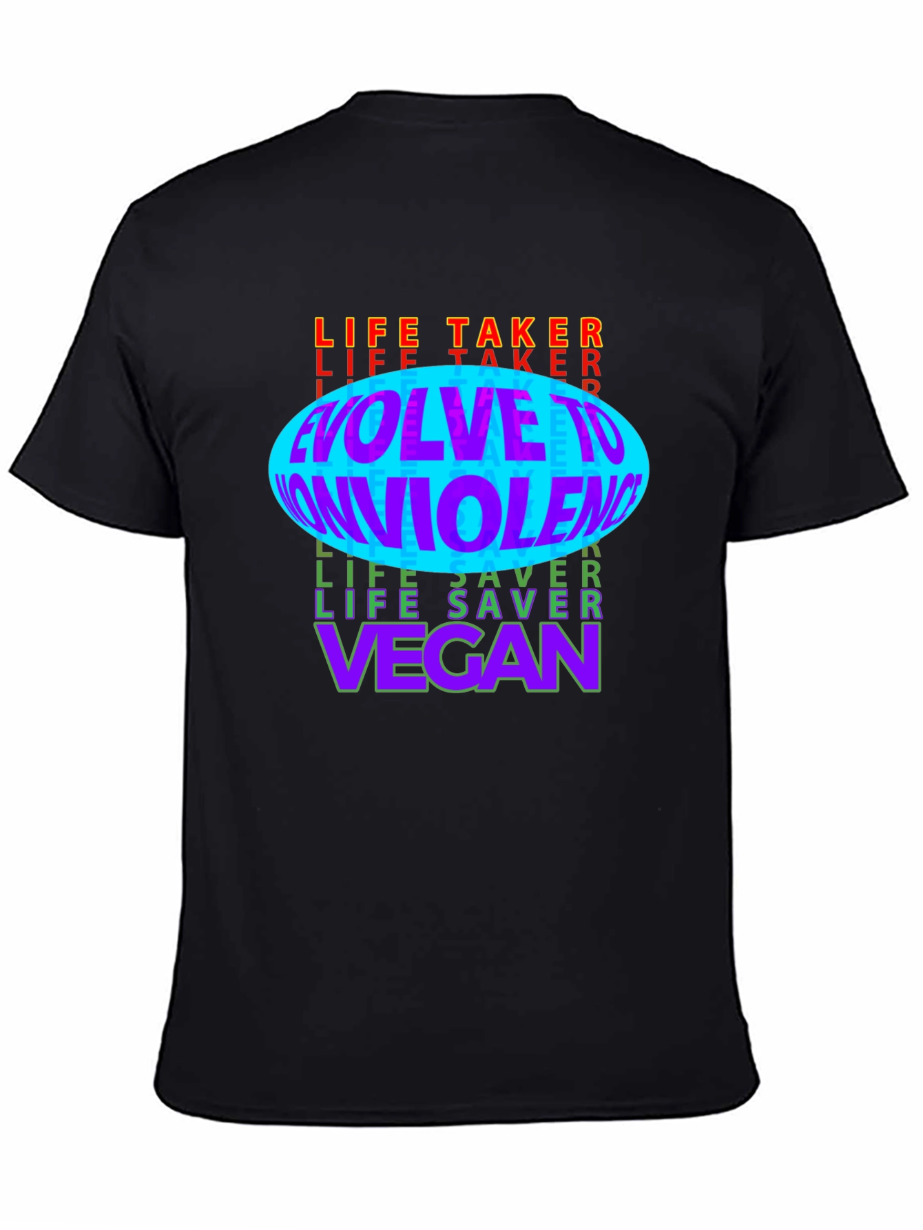 Evolve to Nonviolence Vegan Graphic Tee