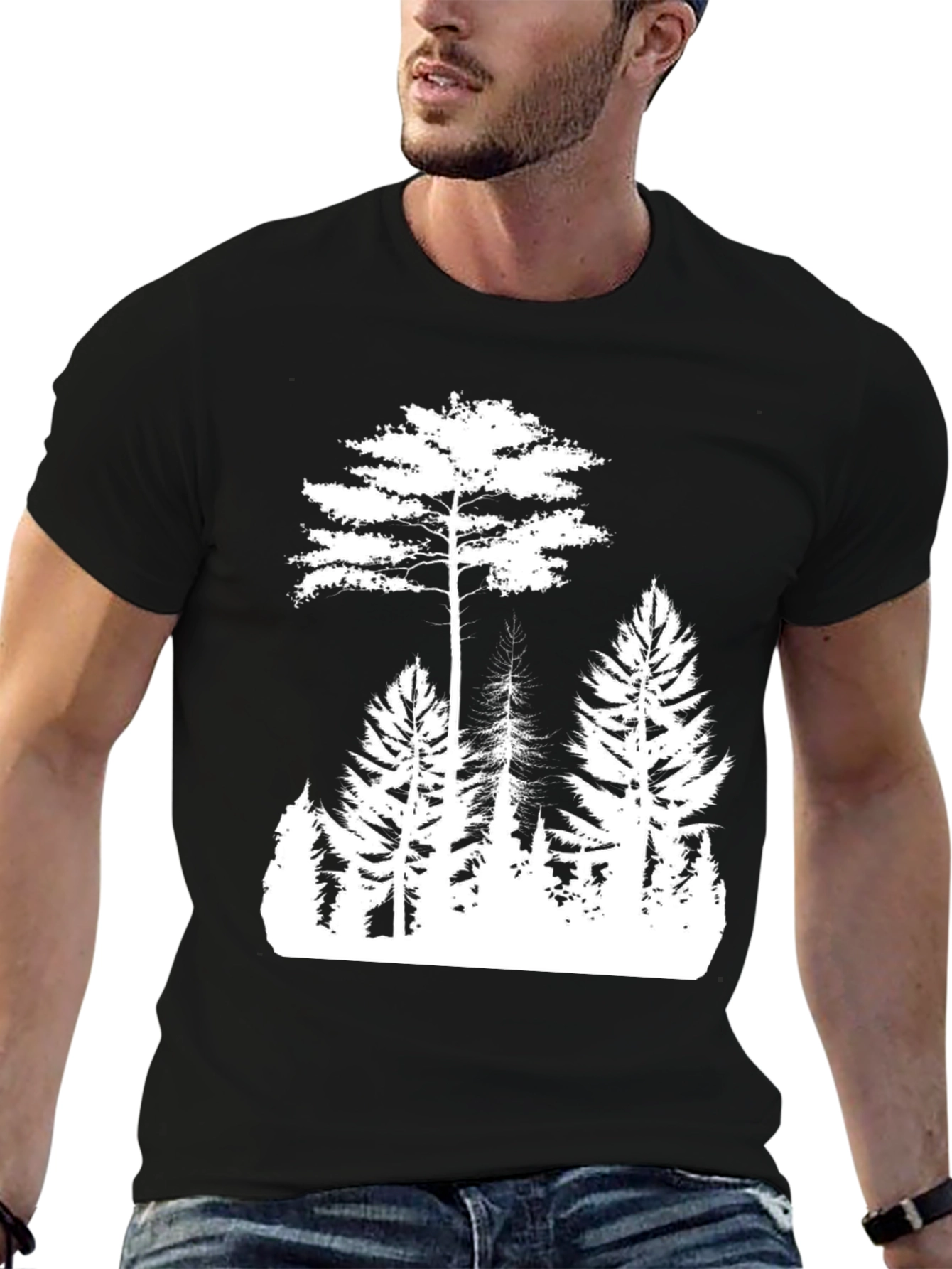 Nature Lovers Black T-Shirt