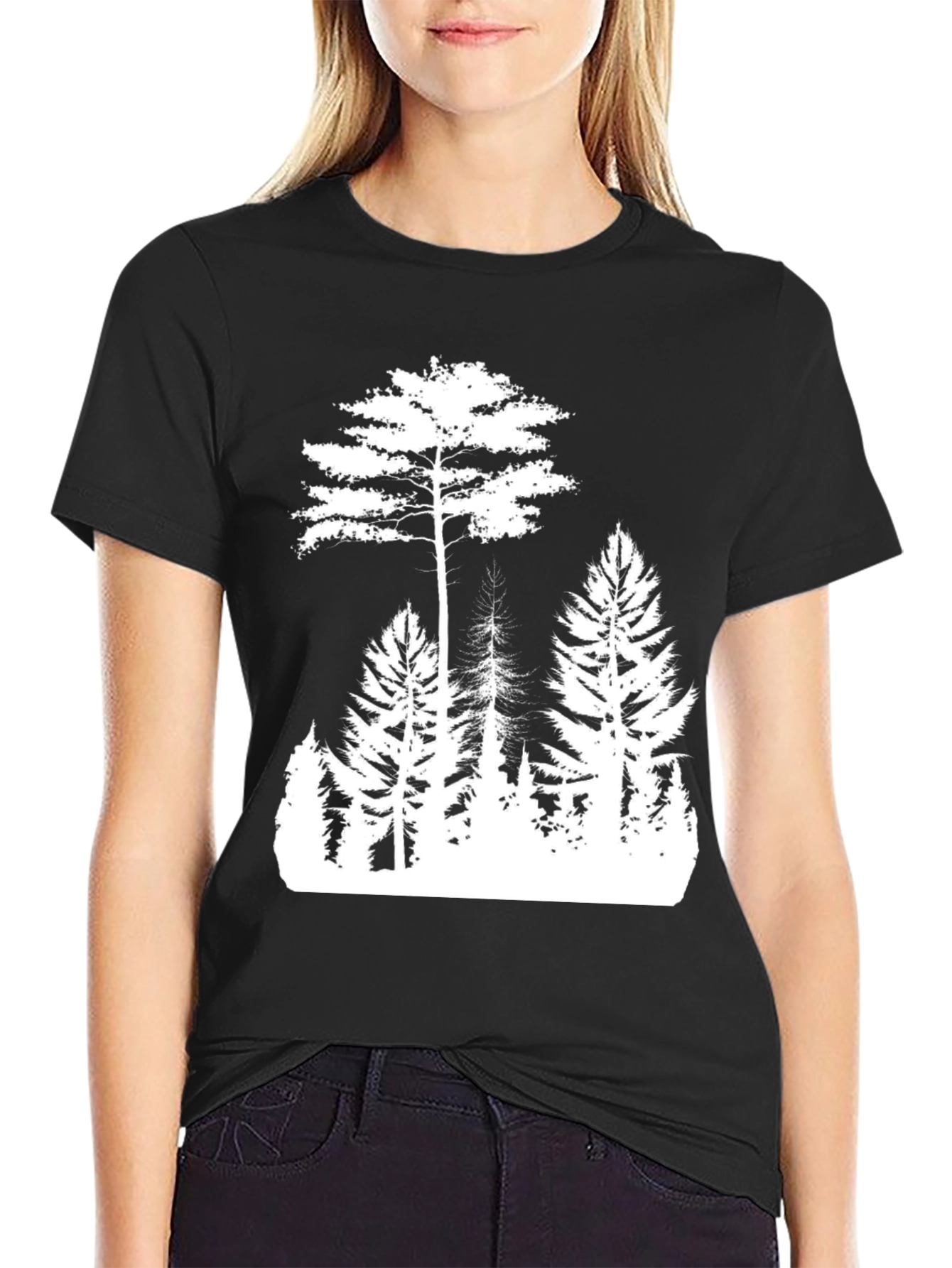 Nature Lovers Black T-Shirt
