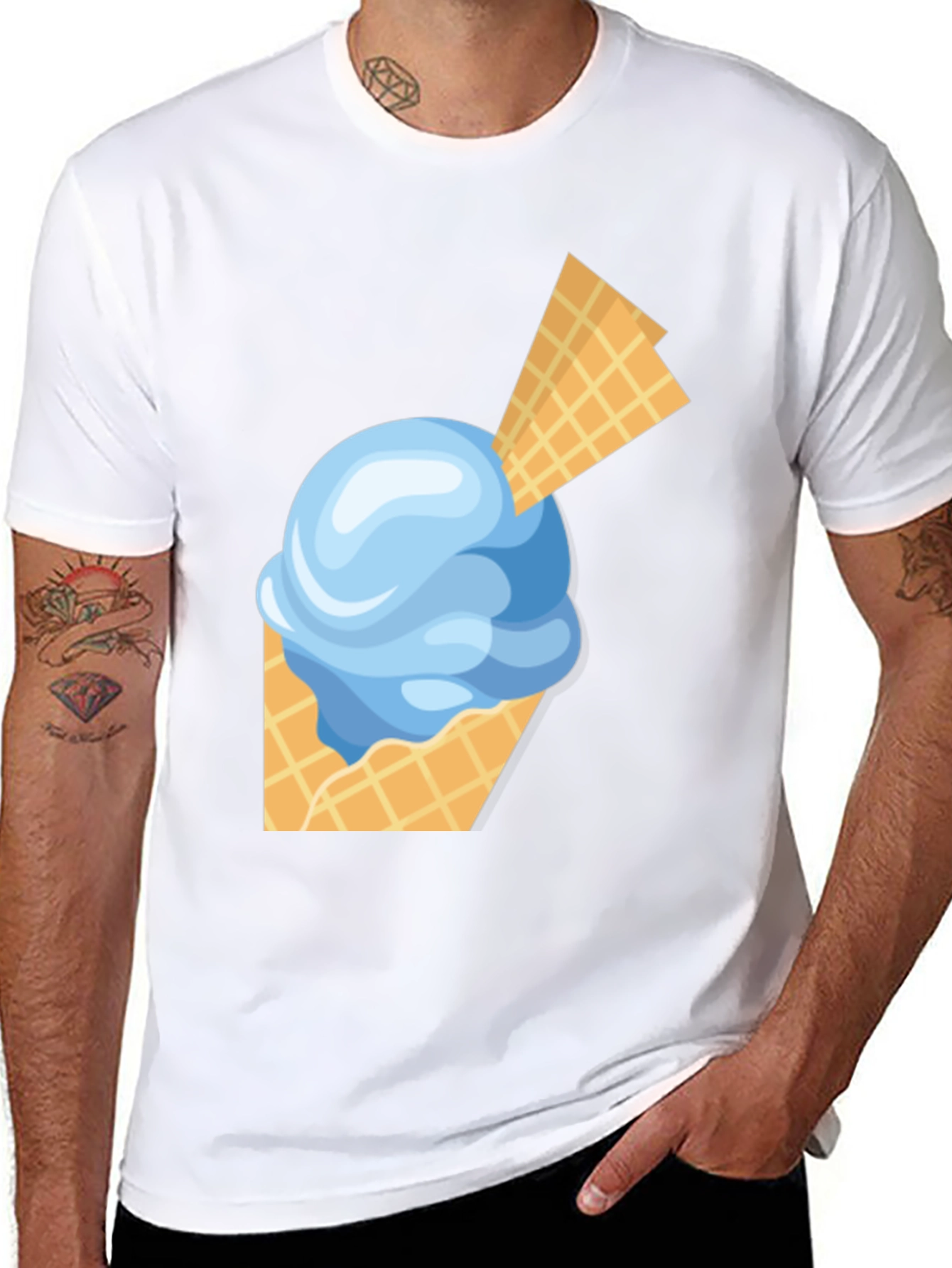 Ice Cream Cone Graphic Tee