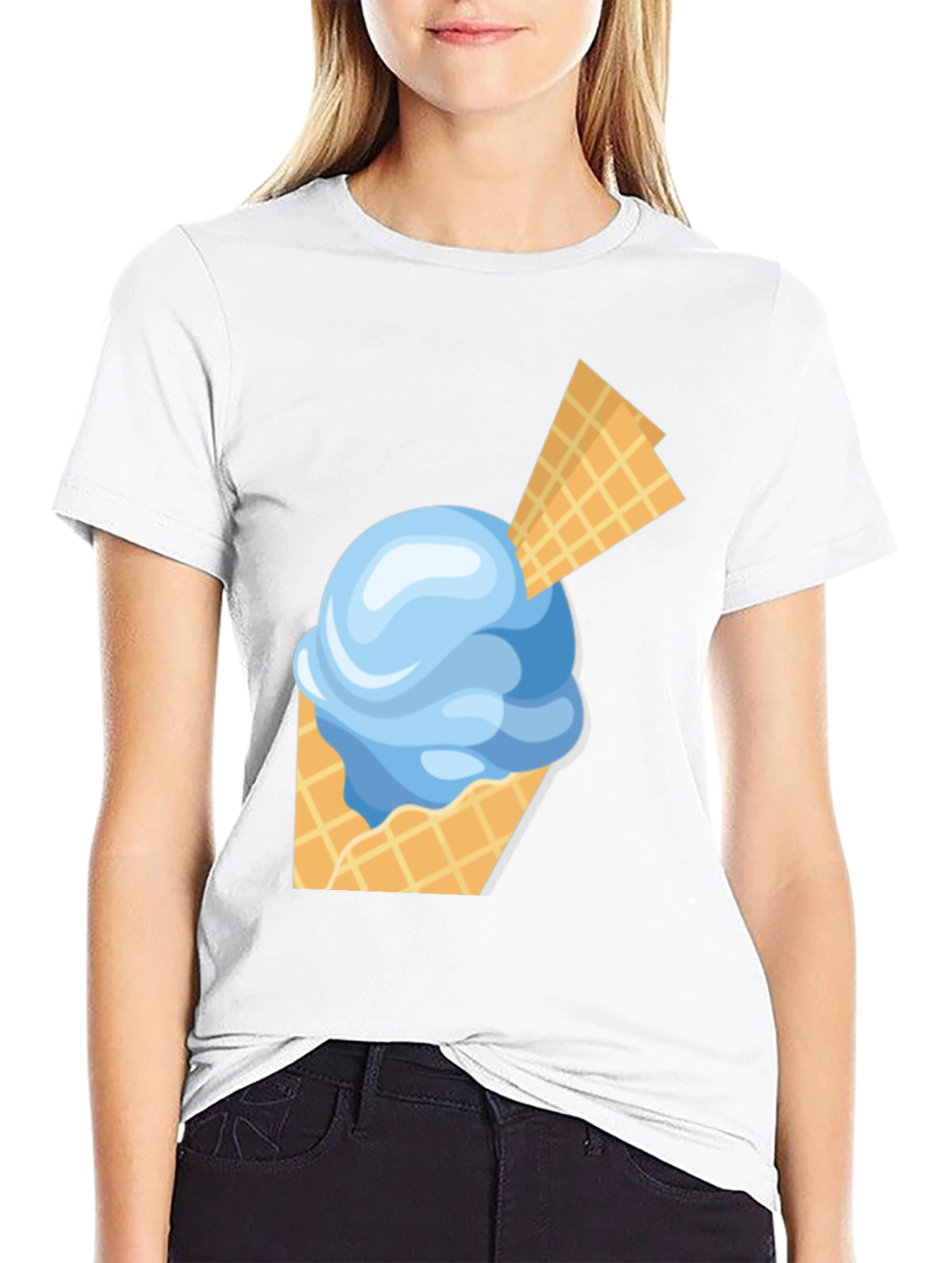 Ice Cream Cone Graphic Tee