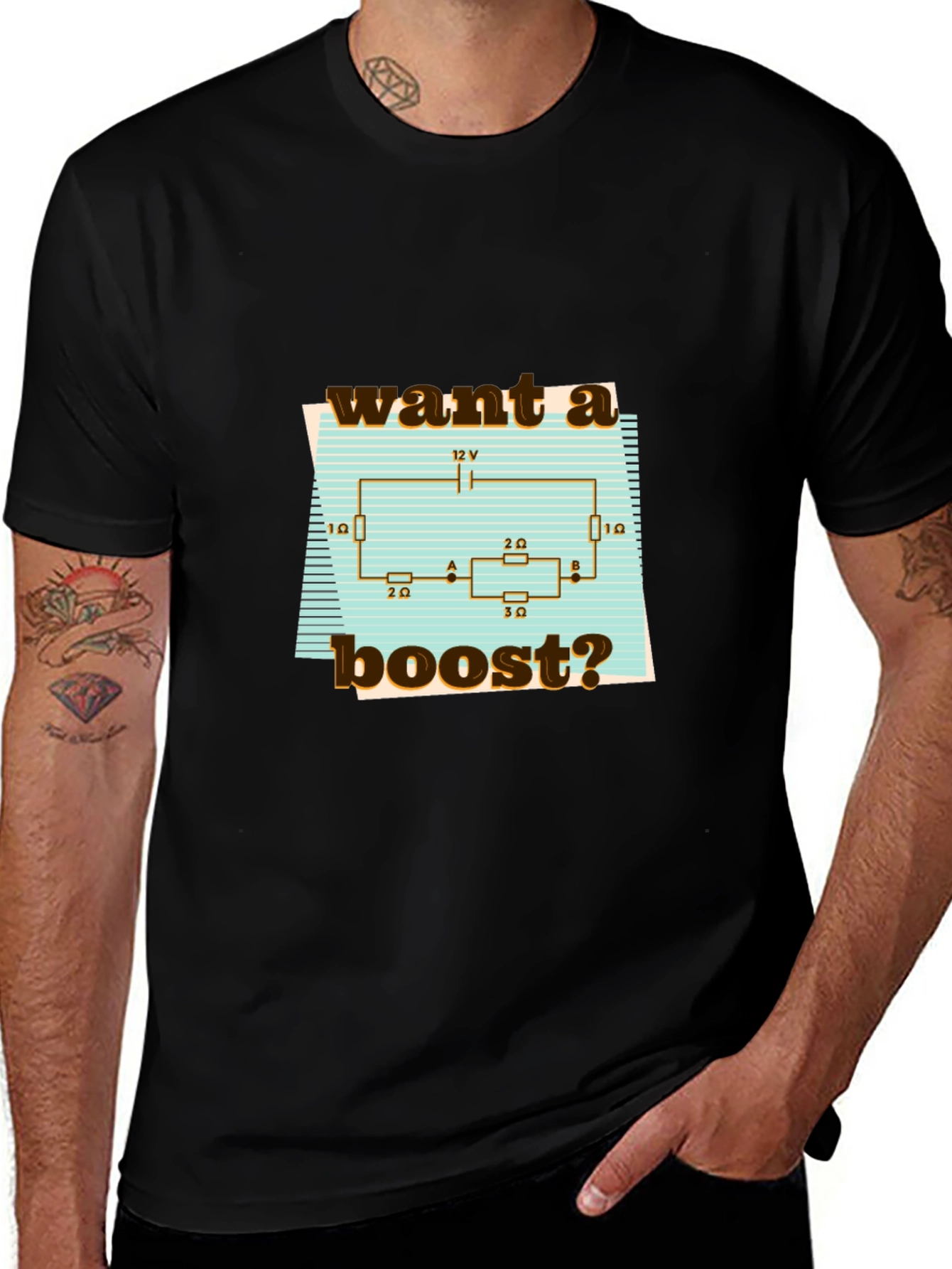 Want A Boost? Circuit T-Shirt