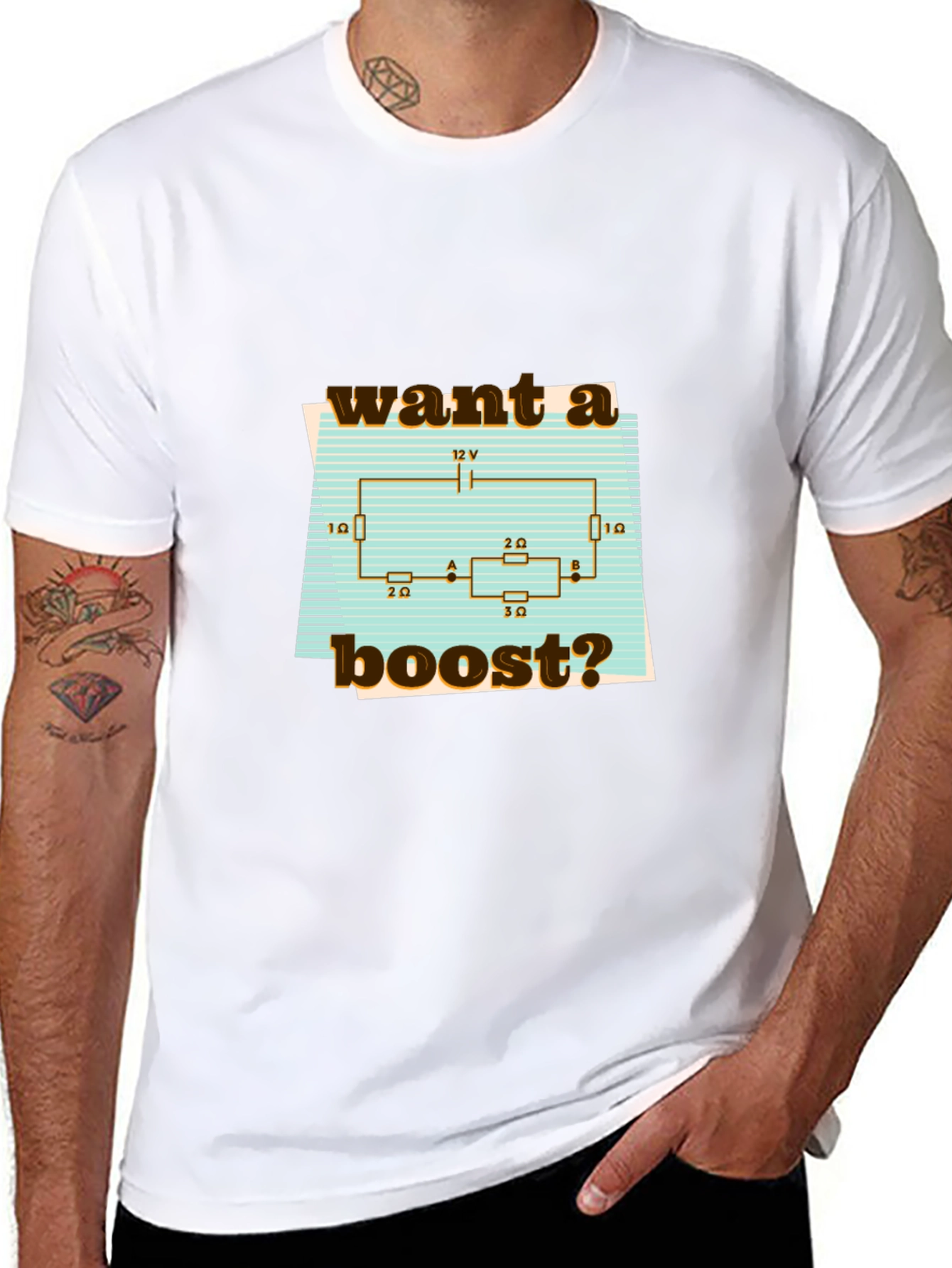 Want A Boost? Circuit T-Shirt
