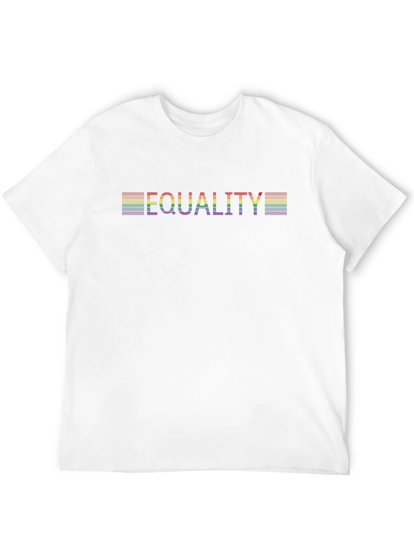 Equality Rainbow Pride Graphic T-Shirt