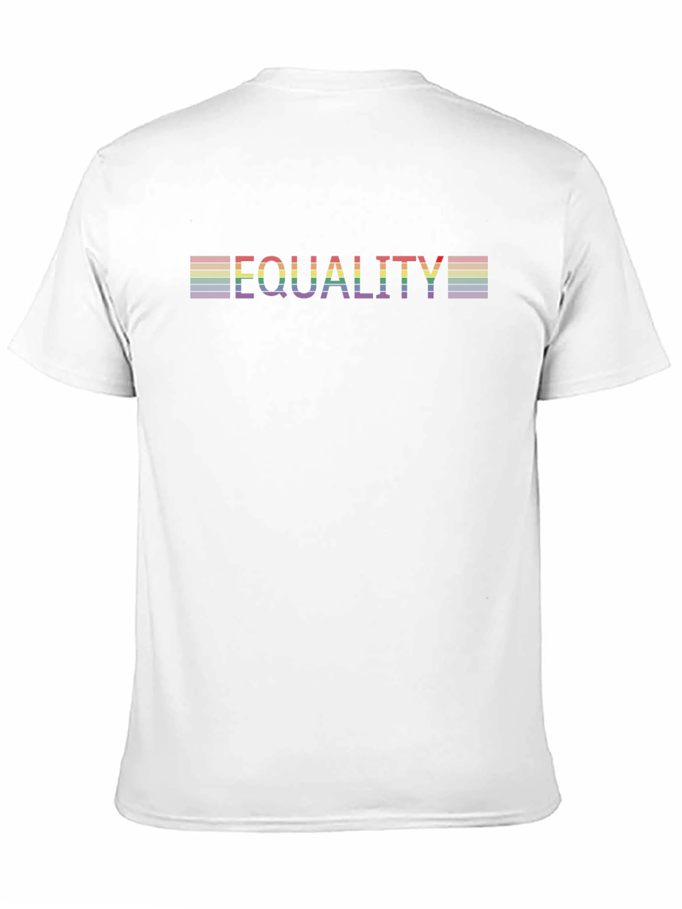 Equality Rainbow Pride Graphic T-Shirt