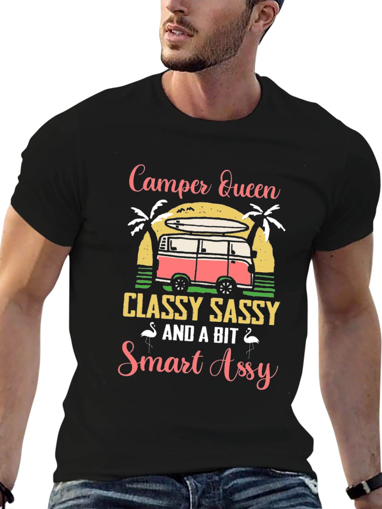 Camper Queen Sassy T-Shirt