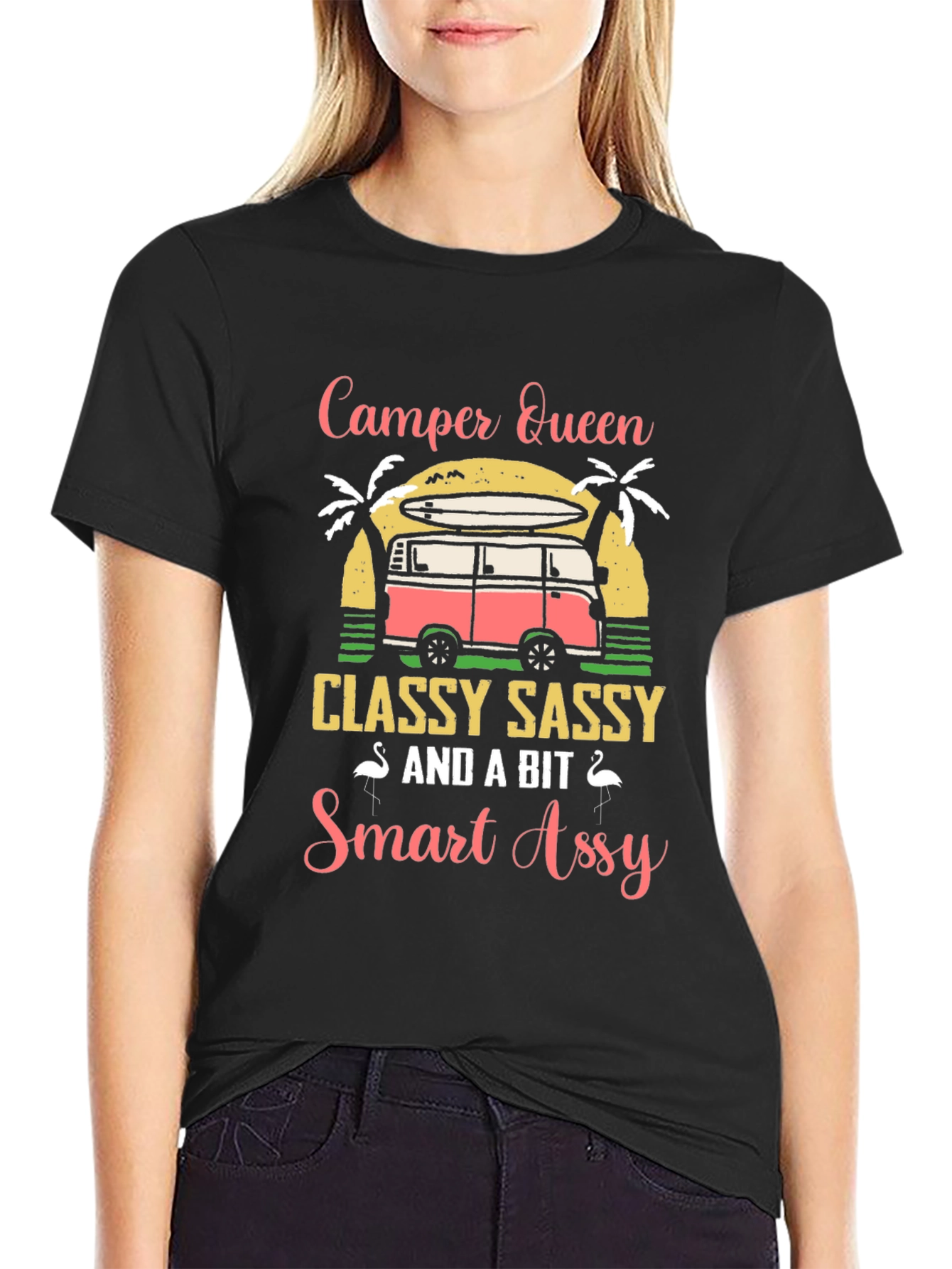 Camper Queen Sassy T-Shirt