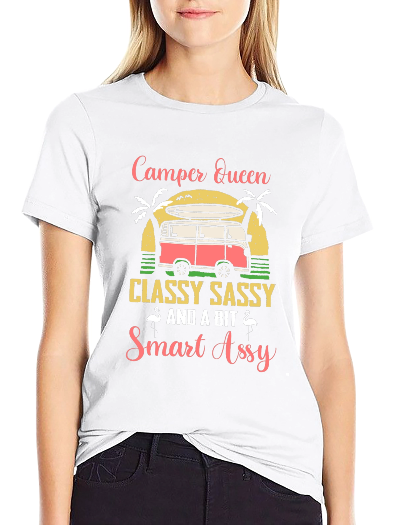 Camper Queen Sassy T-Shirt