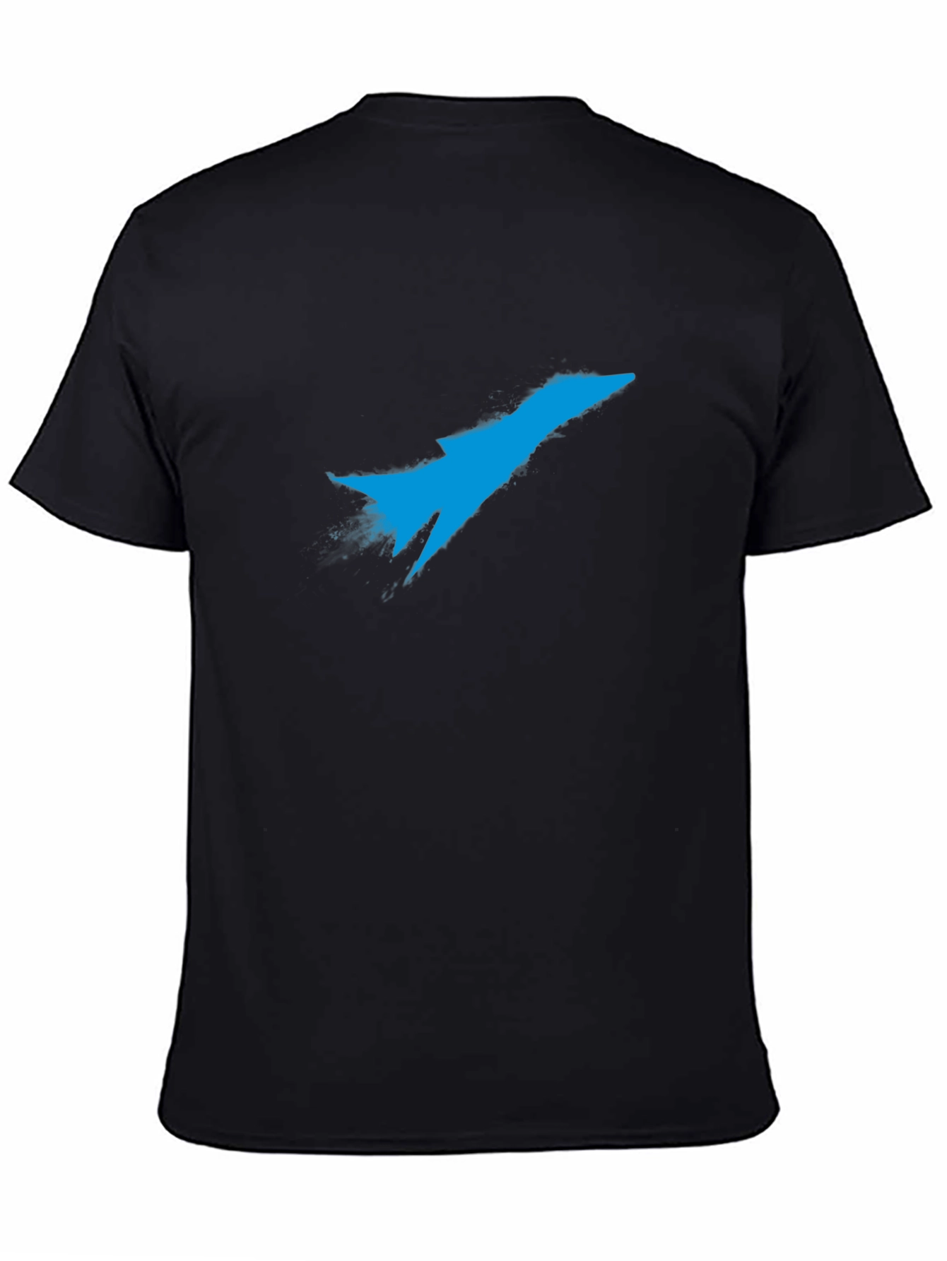 Jet Fighter Graphic T-Shirt - Black