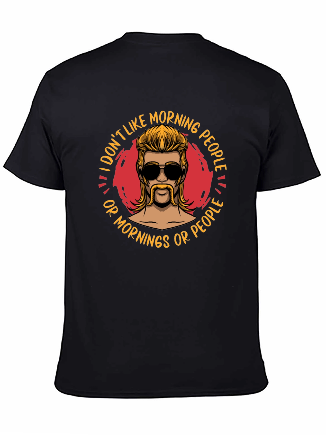I Dont Like Morning People T-Shirt