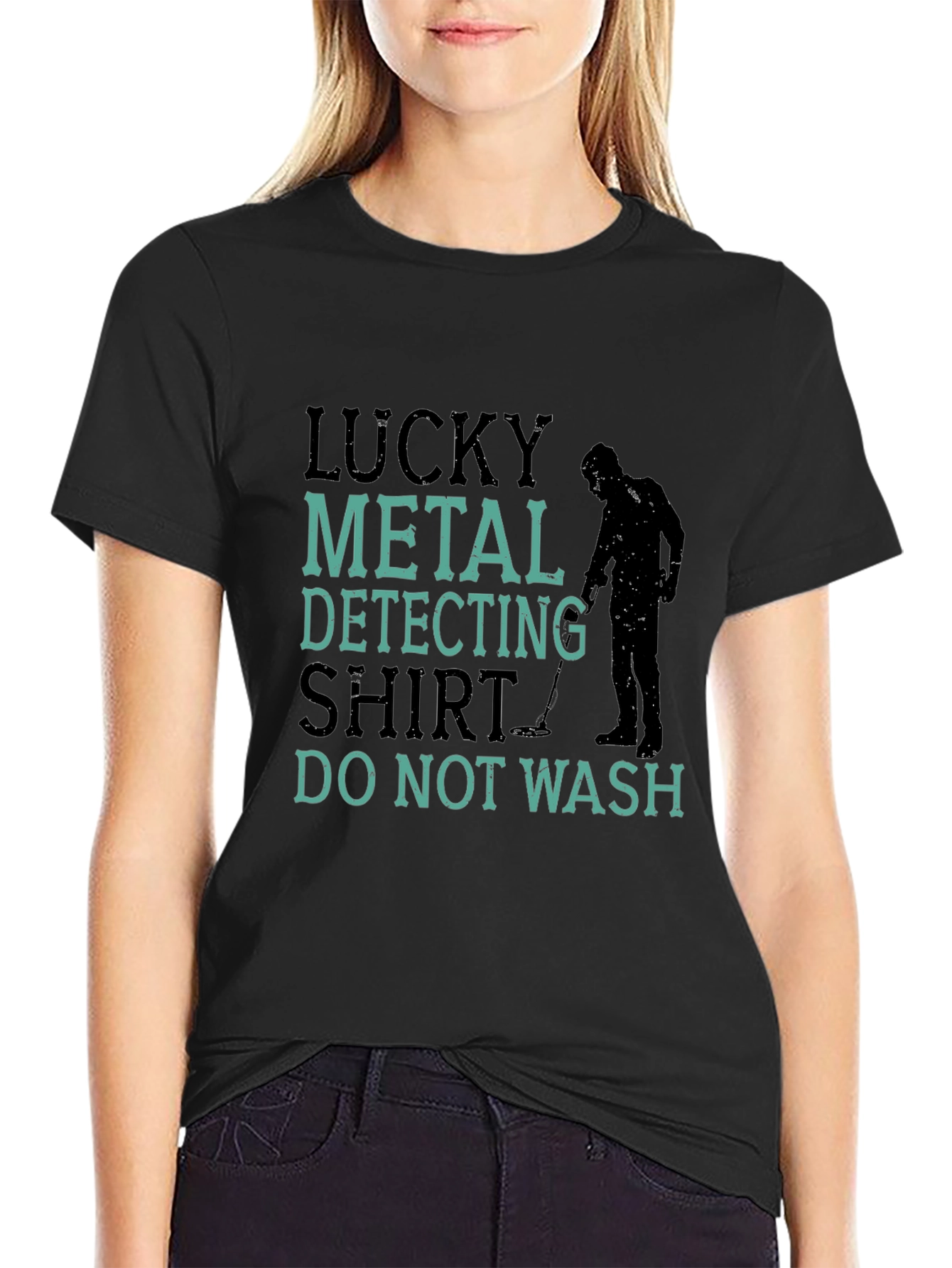 Lucky Metal Detecting Shirt - Funny Hobby Tee