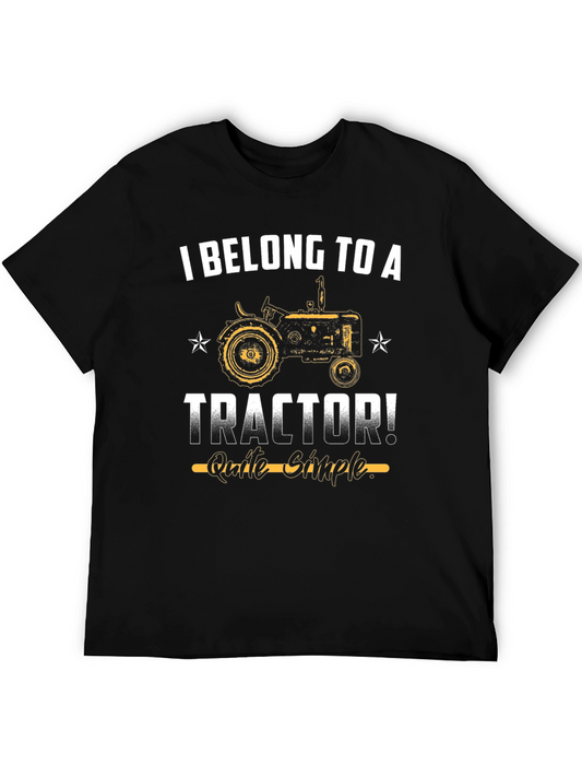 I Belong to a Tractor Graphic Tee