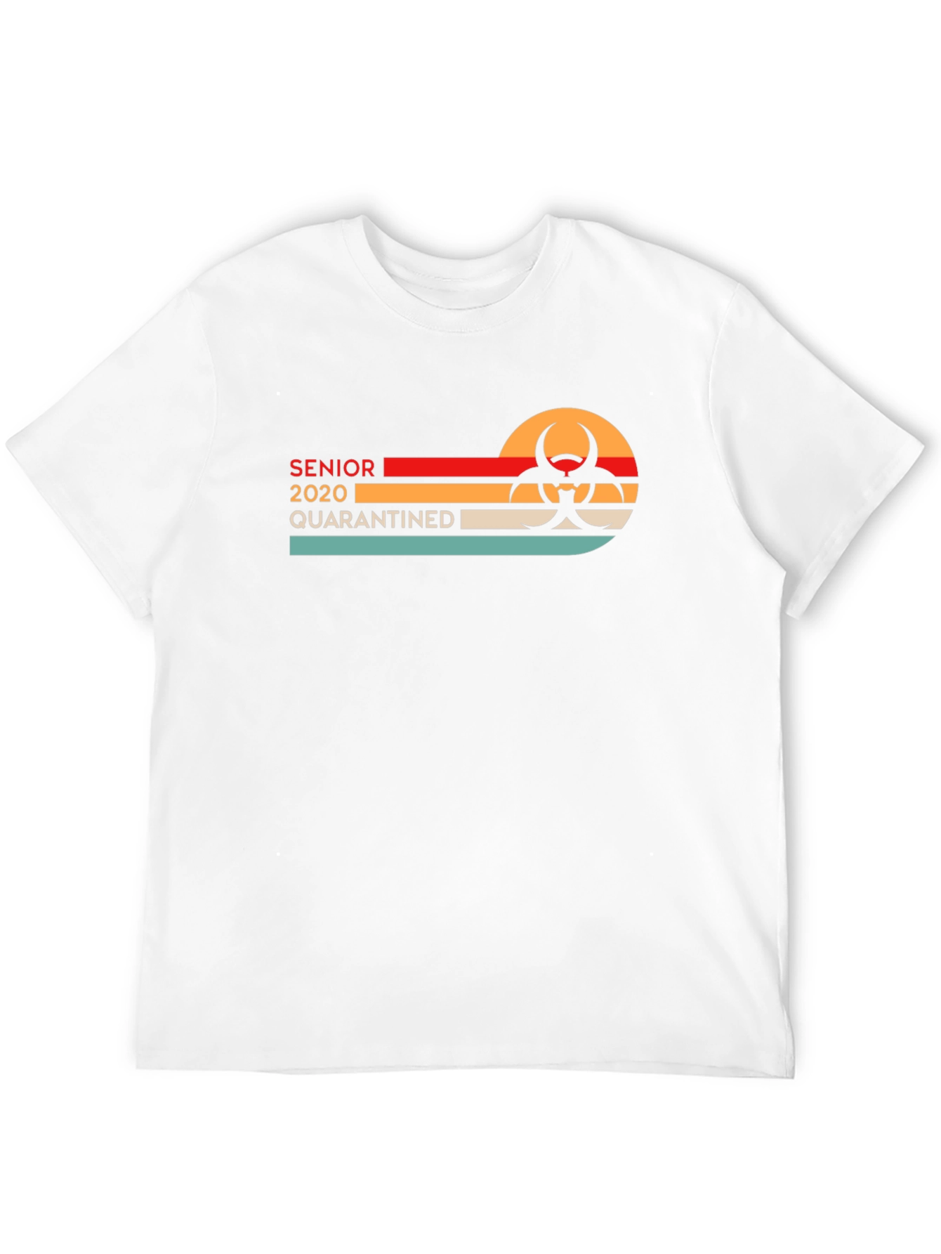 Senior 2020 Quarantined Retro T-Shirt