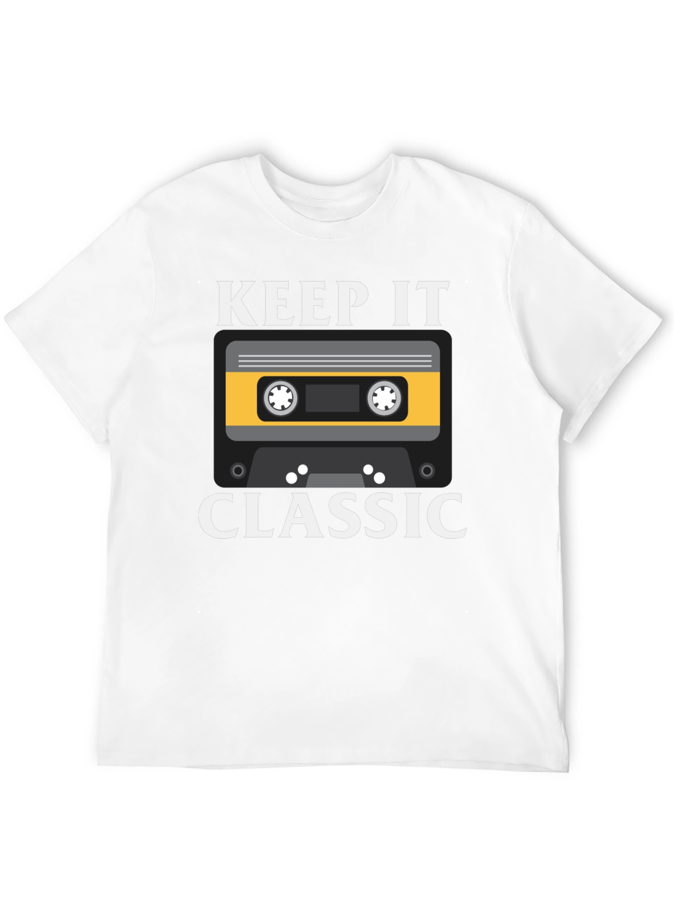 Keep It Classic Retro Cassette Tape T-Shirt