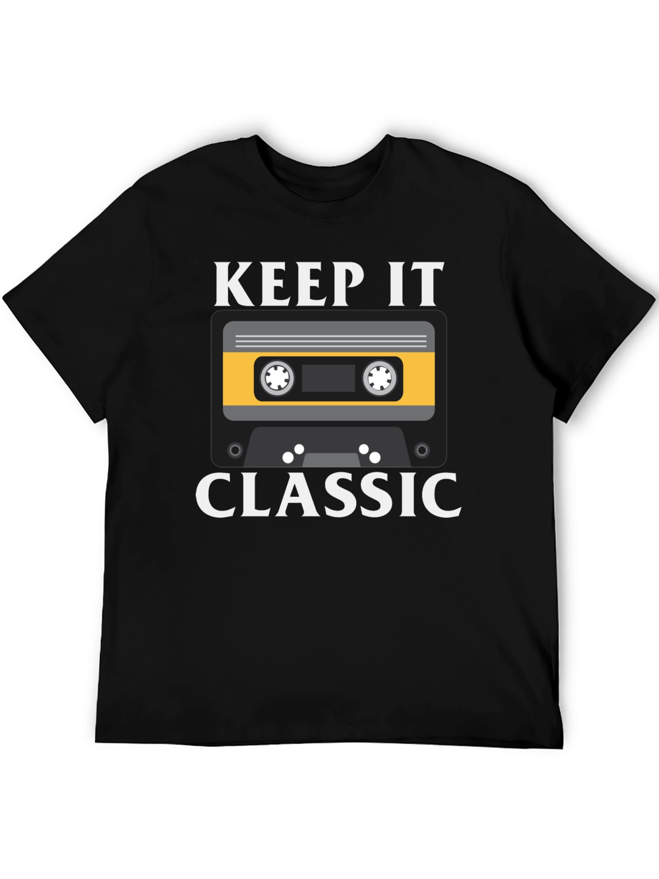 Keep It Classic Retro Cassette Tape T-Shirt