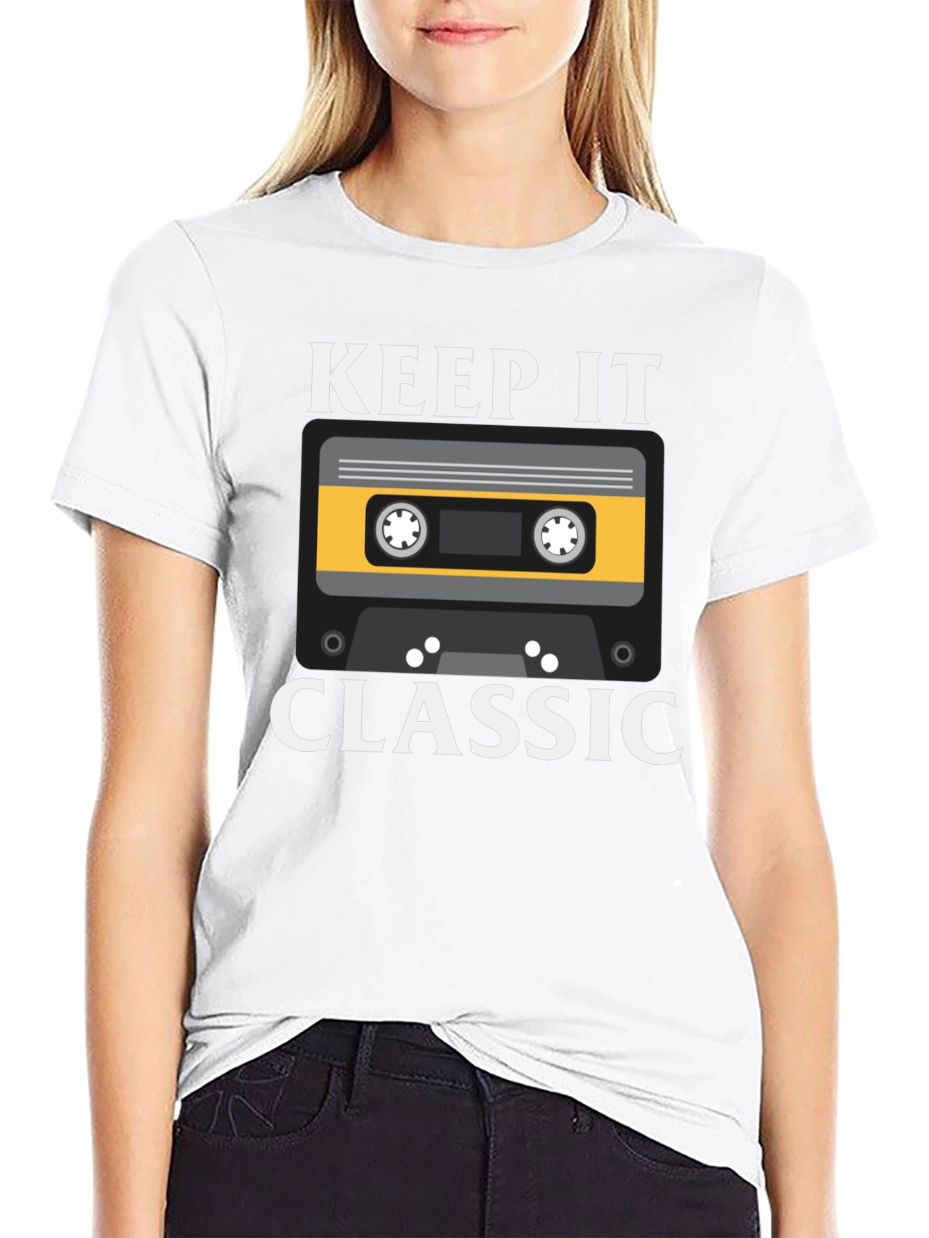 Keep It Classic Retro Cassette Tape T-Shirt