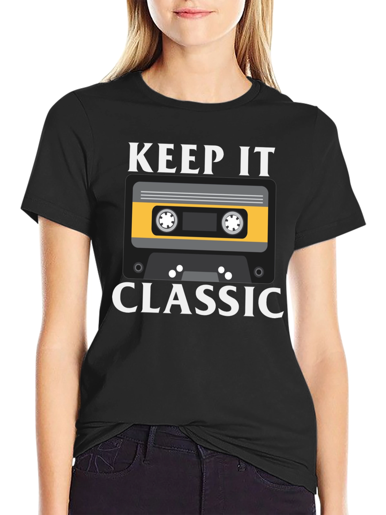 Keep It Classic Retro Cassette Tape T-Shirt