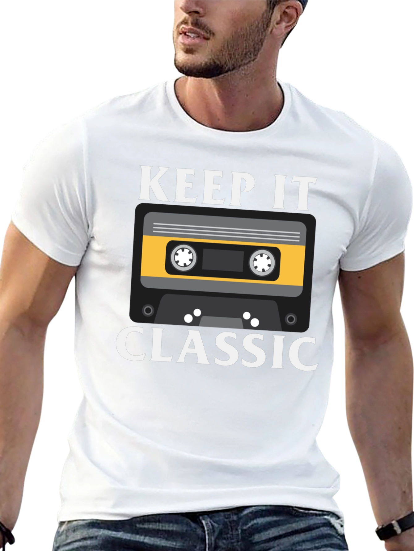 Keep It Classic Retro Cassette Tape T-Shirt