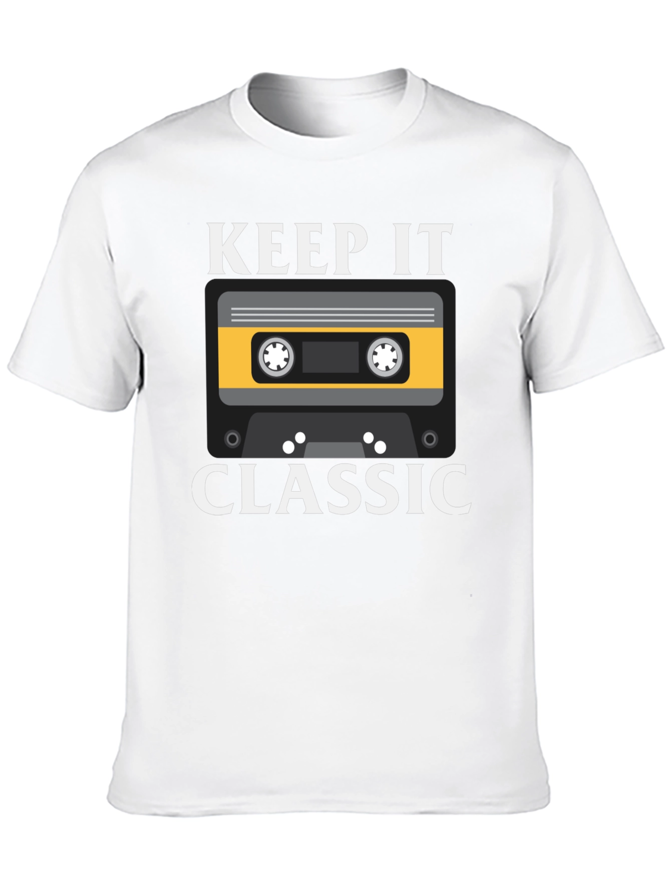 Keep It Classic Retro Cassette Tape T-Shirt