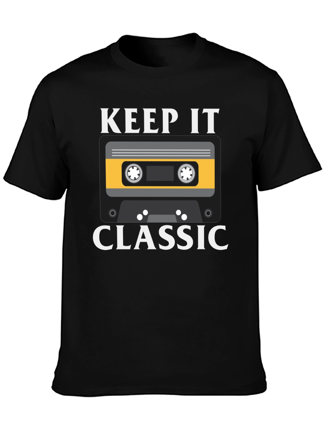 Keep It Classic Retro Cassette Tape T-Shirt