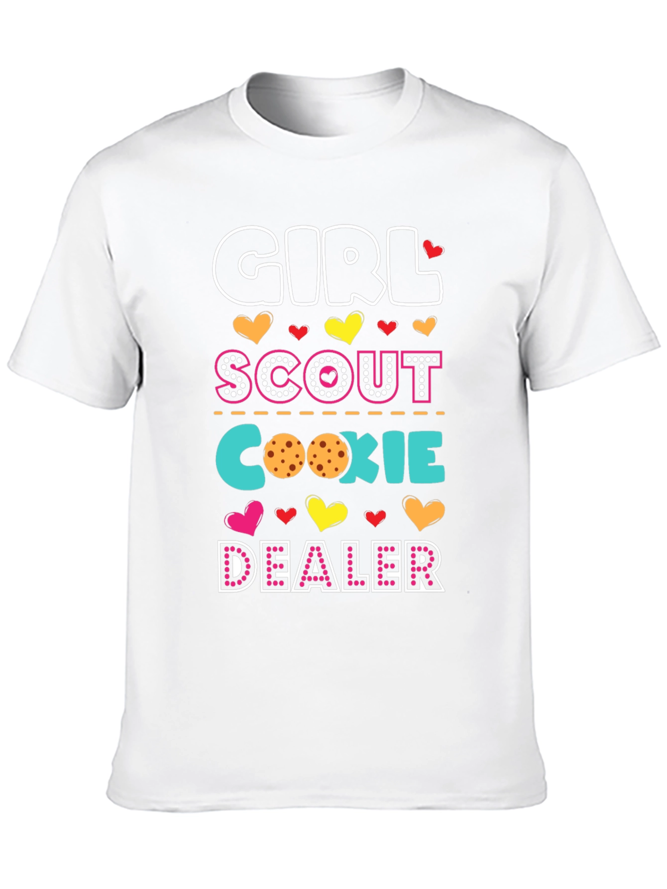 Girl Scout Cookie Dealer Graphic T-Shirt