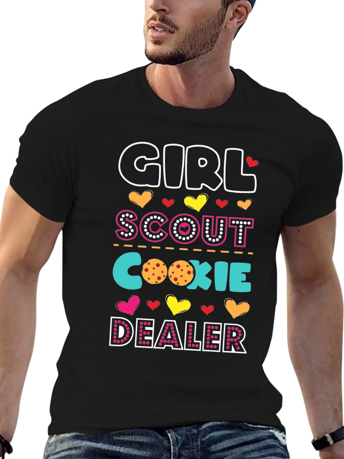 Girl Scout Cookie Dealer Graphic T-Shirt