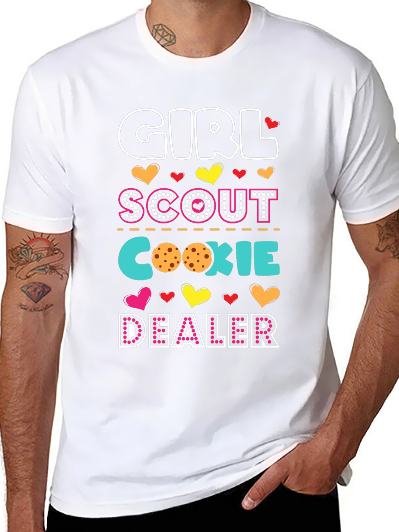 Girl Scout Cookie Dealer Graphic T-Shirt
