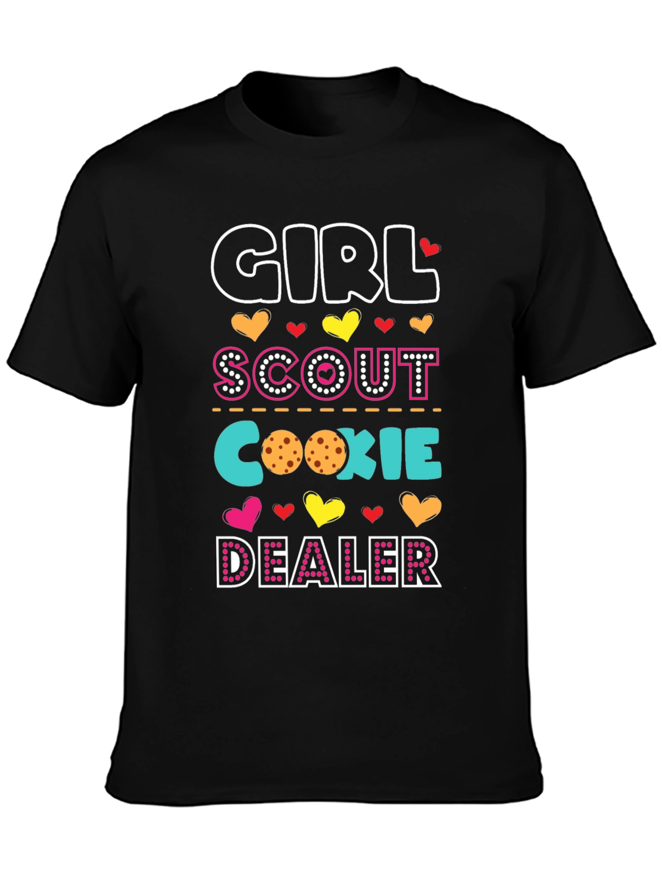Girl Scout Cookie Dealer Graphic T-Shirt