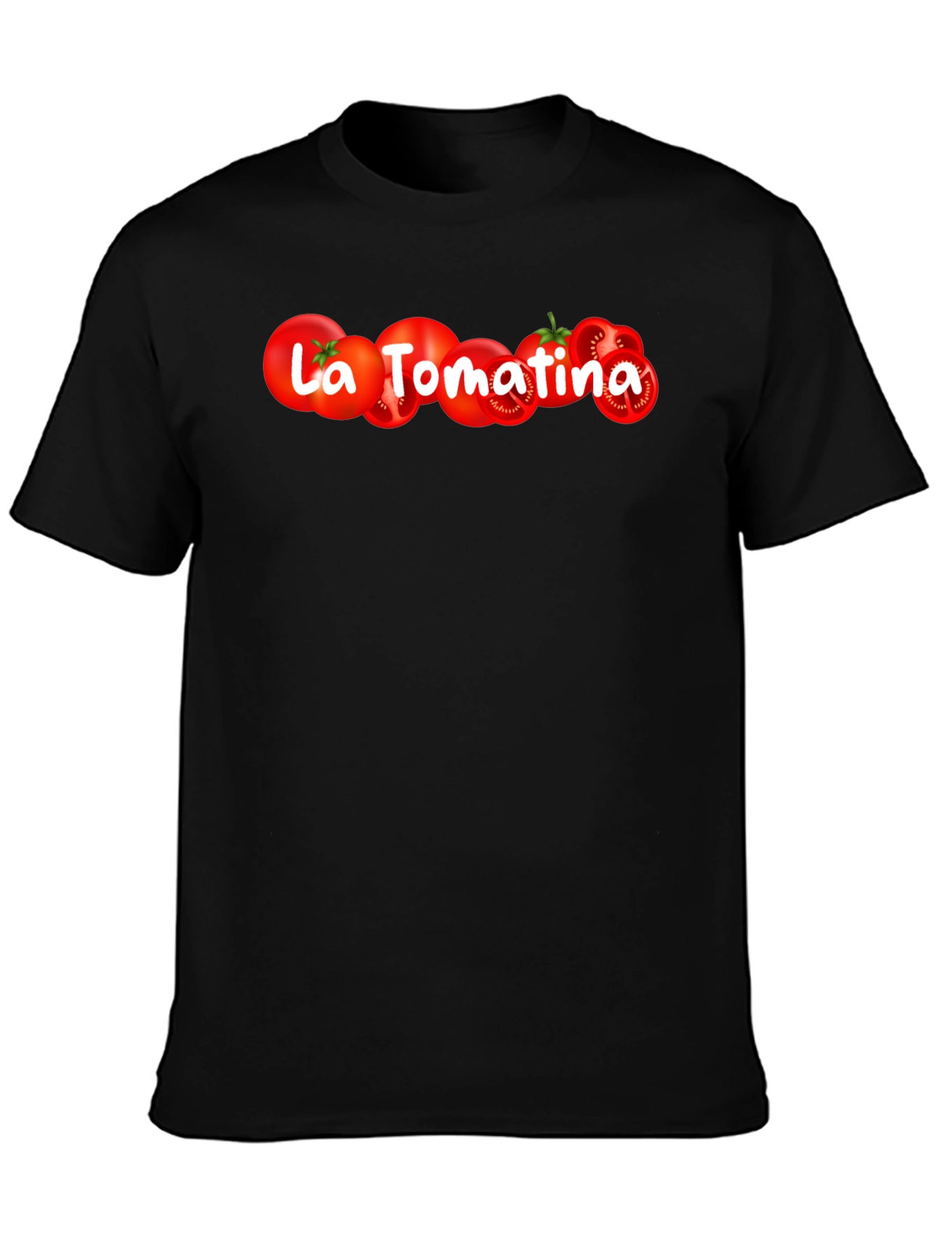 La Tomatina Tomato Festival Black T-Shirt