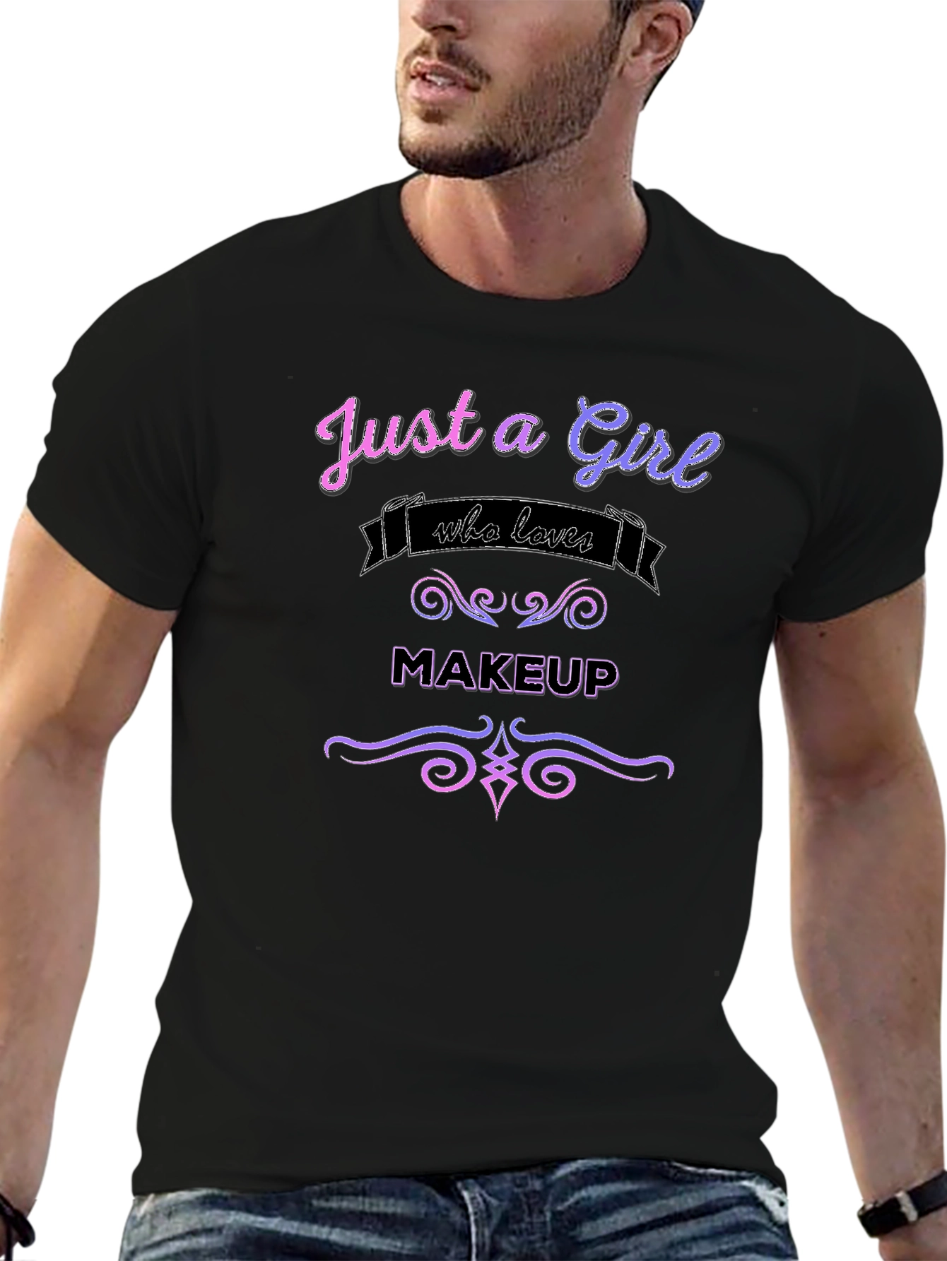 Just a Girl Who Loves Makeup T-Shirt