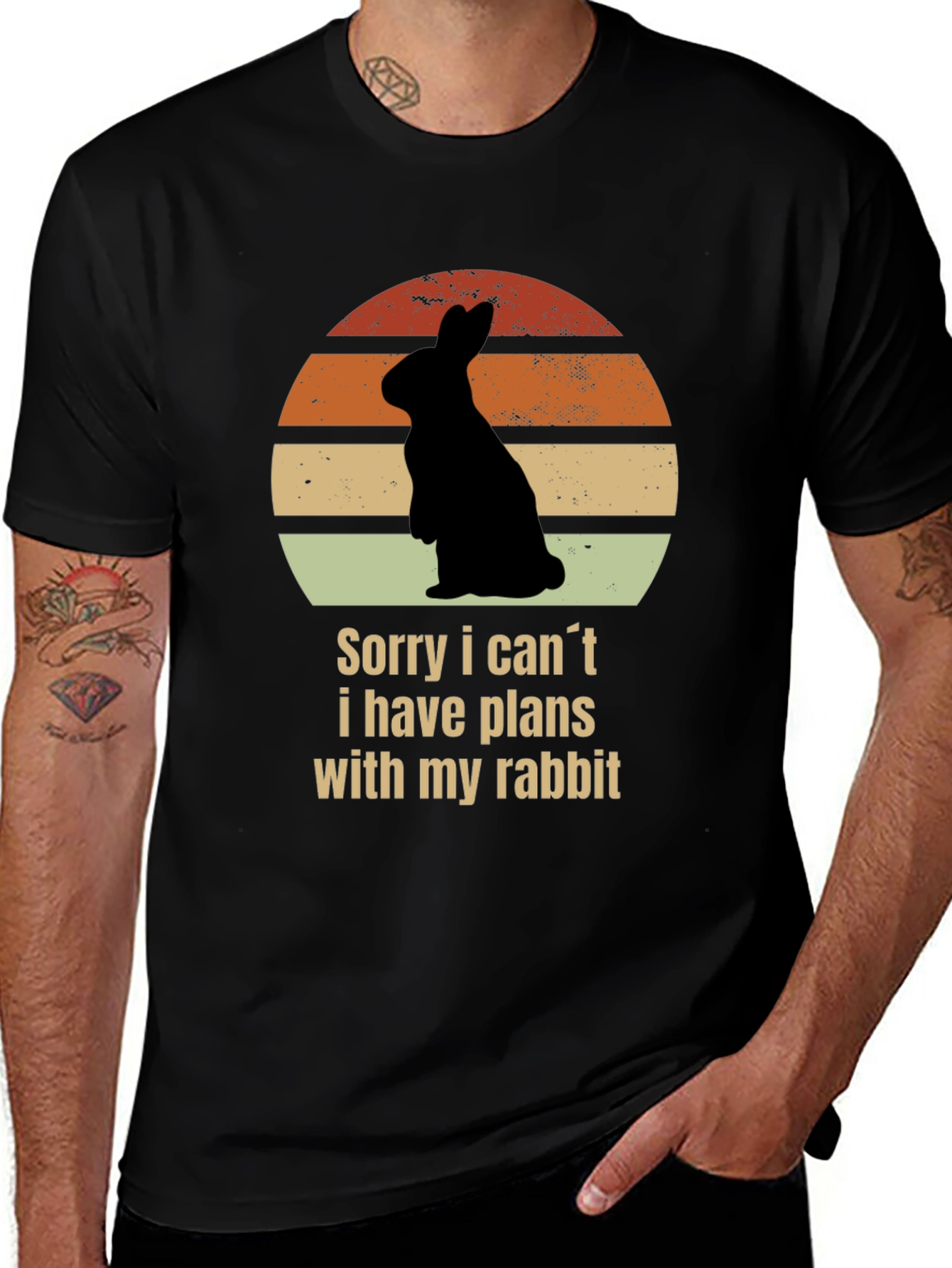Rabbit Plans T-Shirt - Unisex Graphic Tee